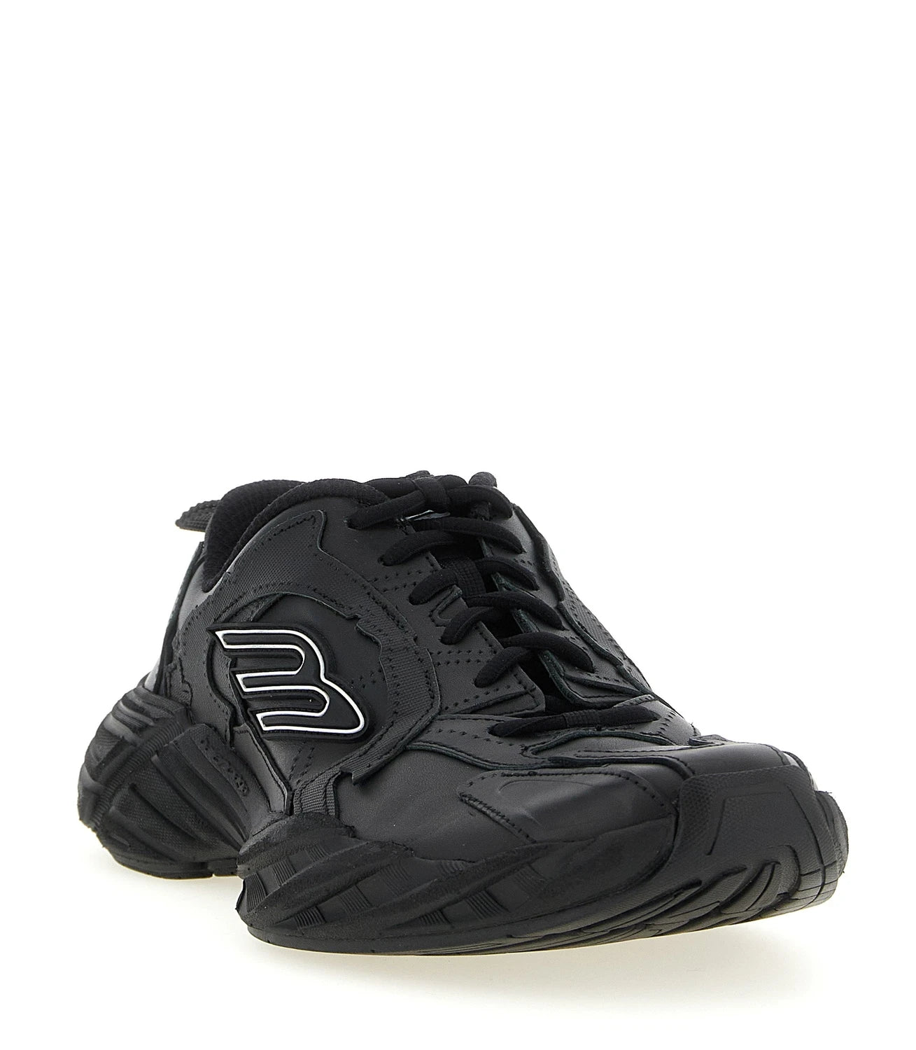 Balenciaga Sneakers in black, Calf Leather — view 2