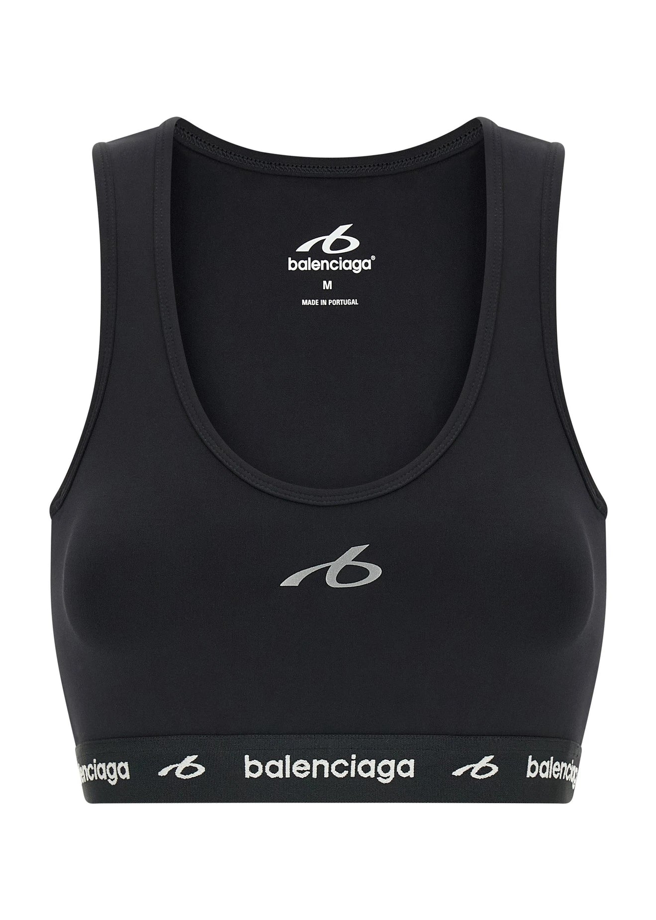 Balenciaga Sports Bra in black, Polyamide