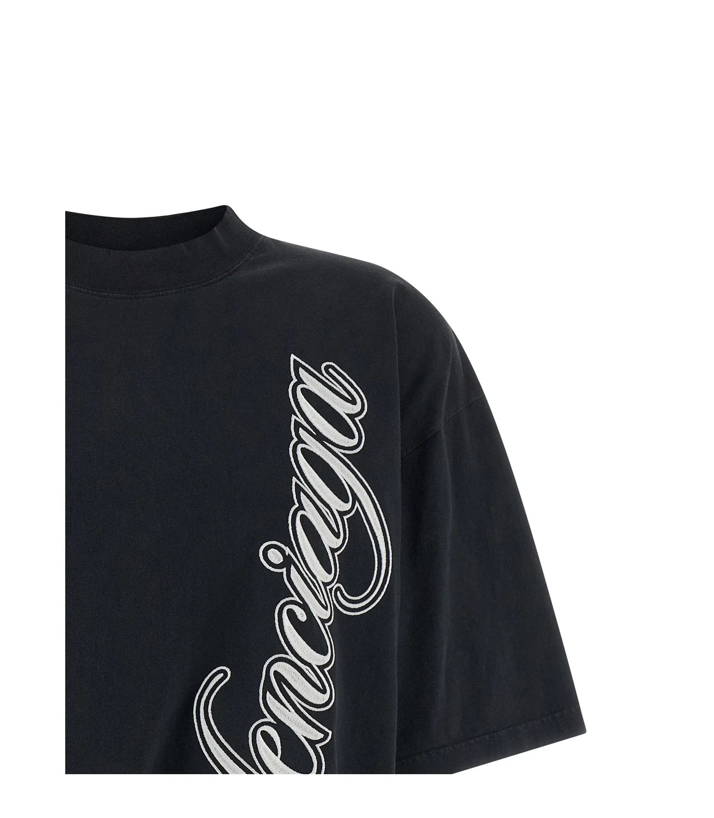 Balenciaga T-Shirt in black, Cotton — view 3