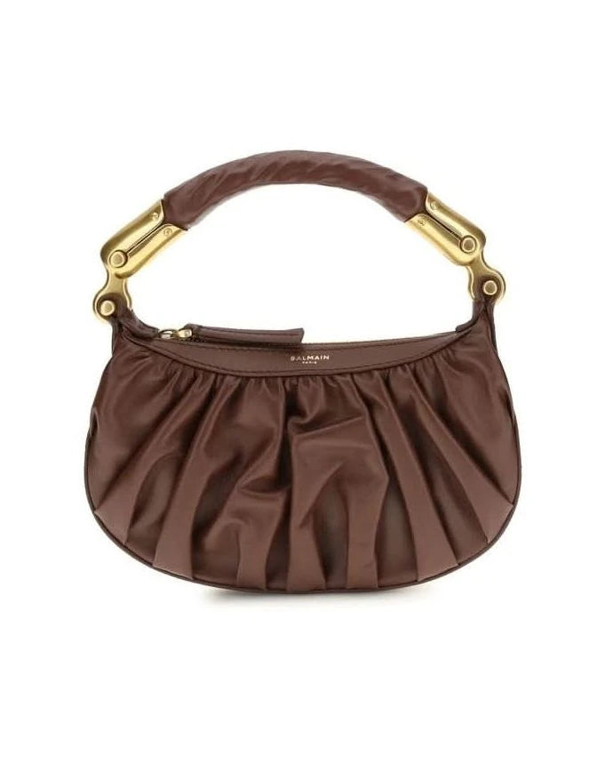 Balmain Brown Shoulder Bag Glam Steals
