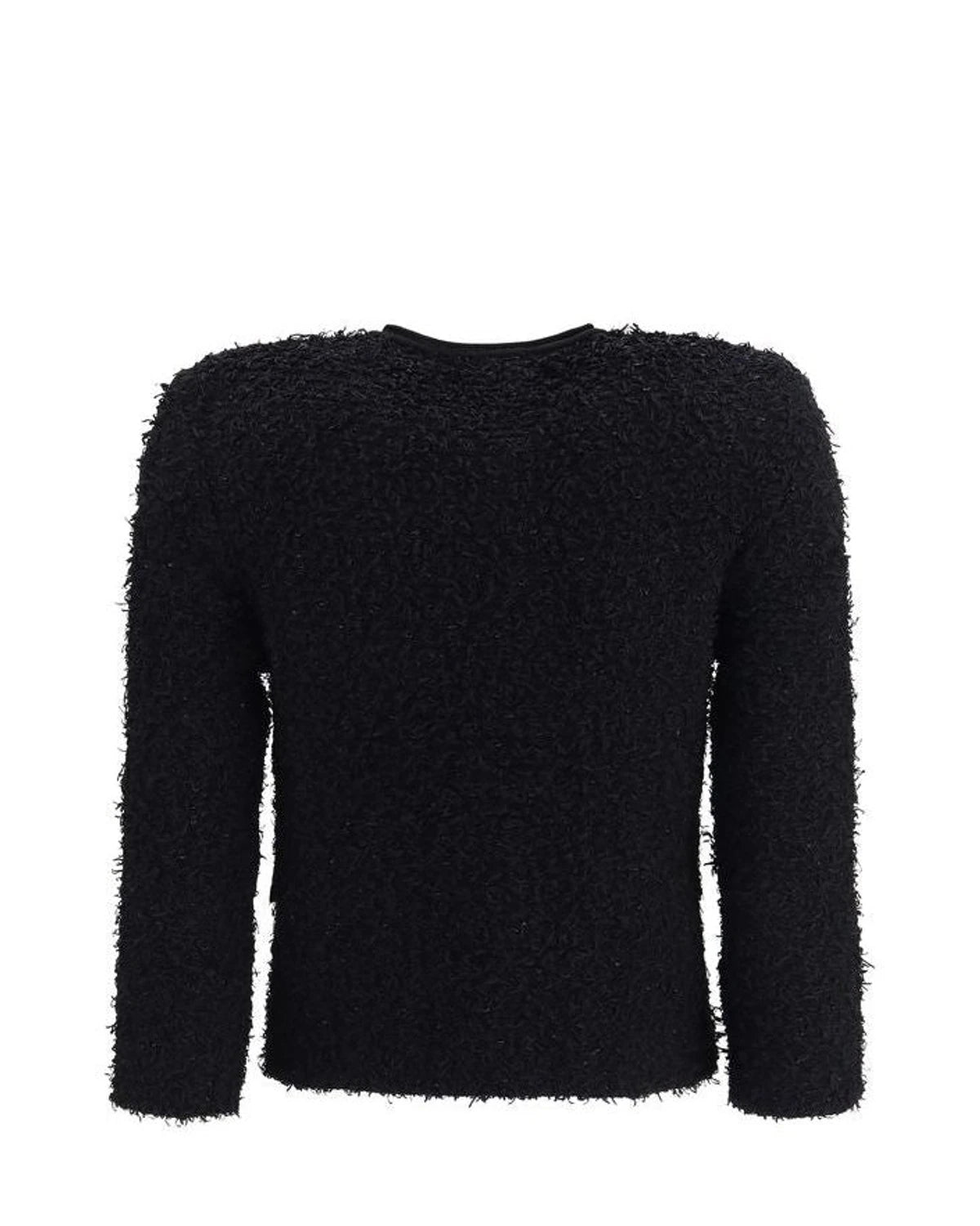 Balmain Bolero Jacket in black, Viscose — view 2