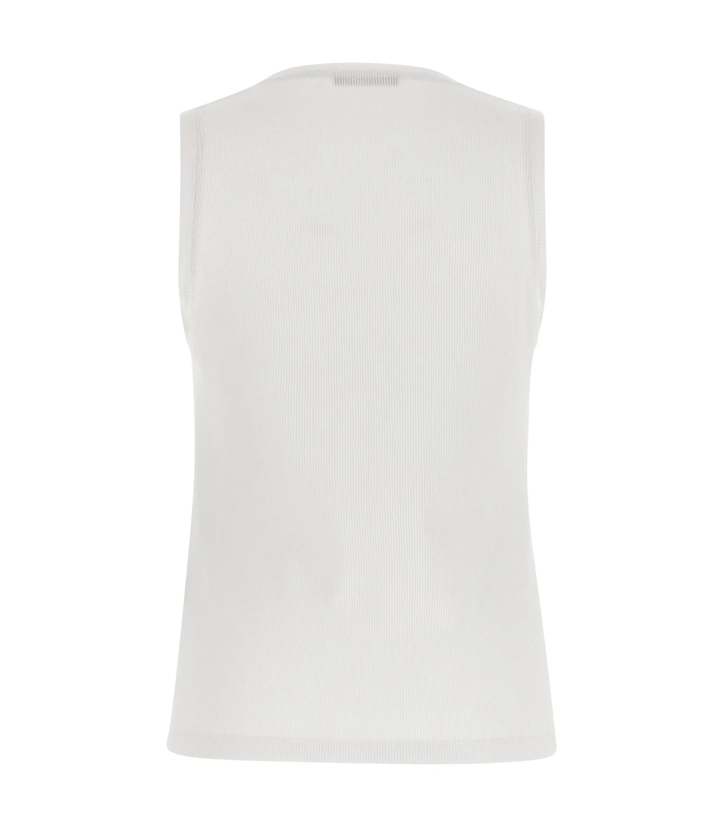Balmain Tank Top in white, Cotton — view 2
