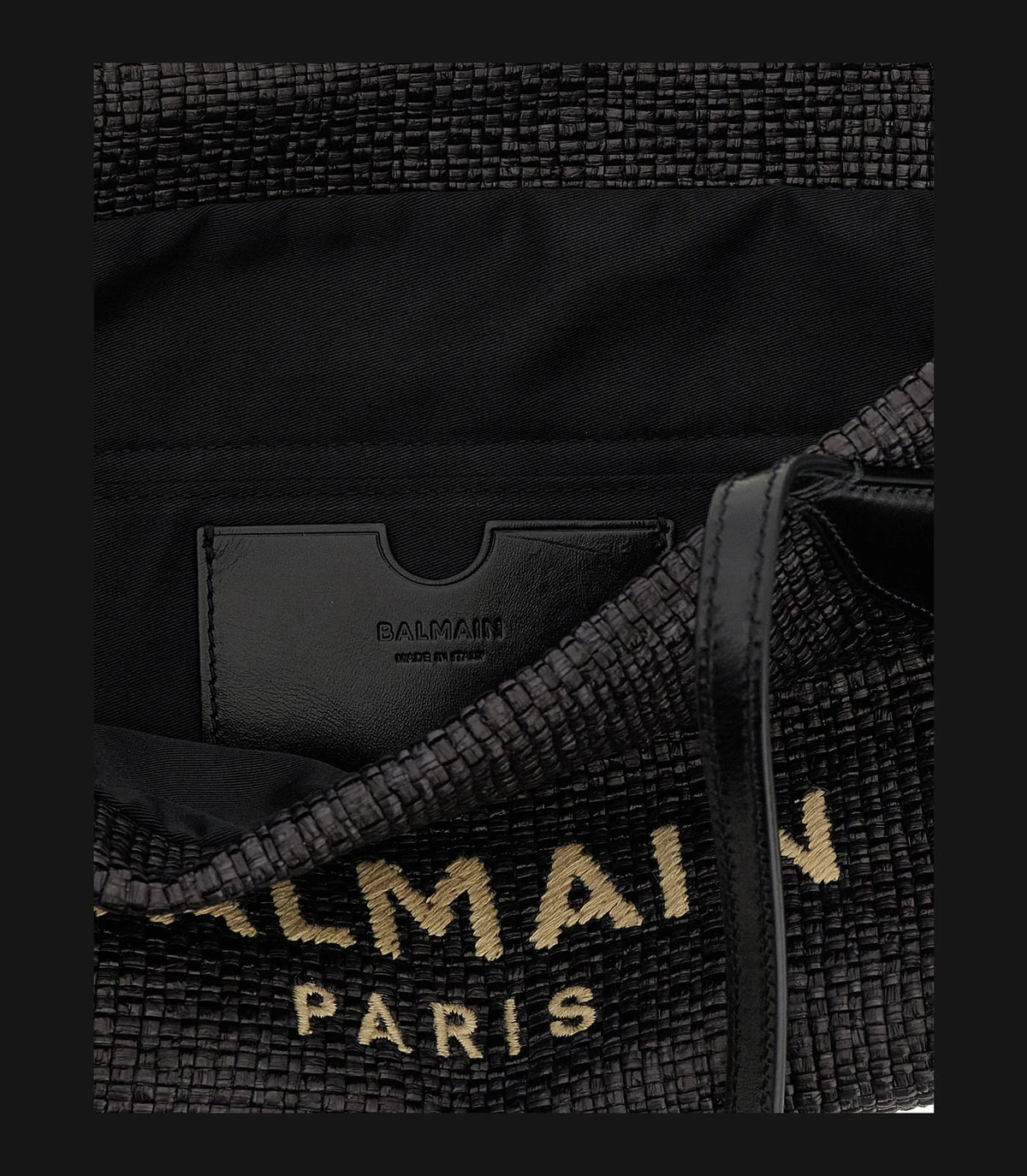 Balmain Tote Bag in black, Polyamide — view 4