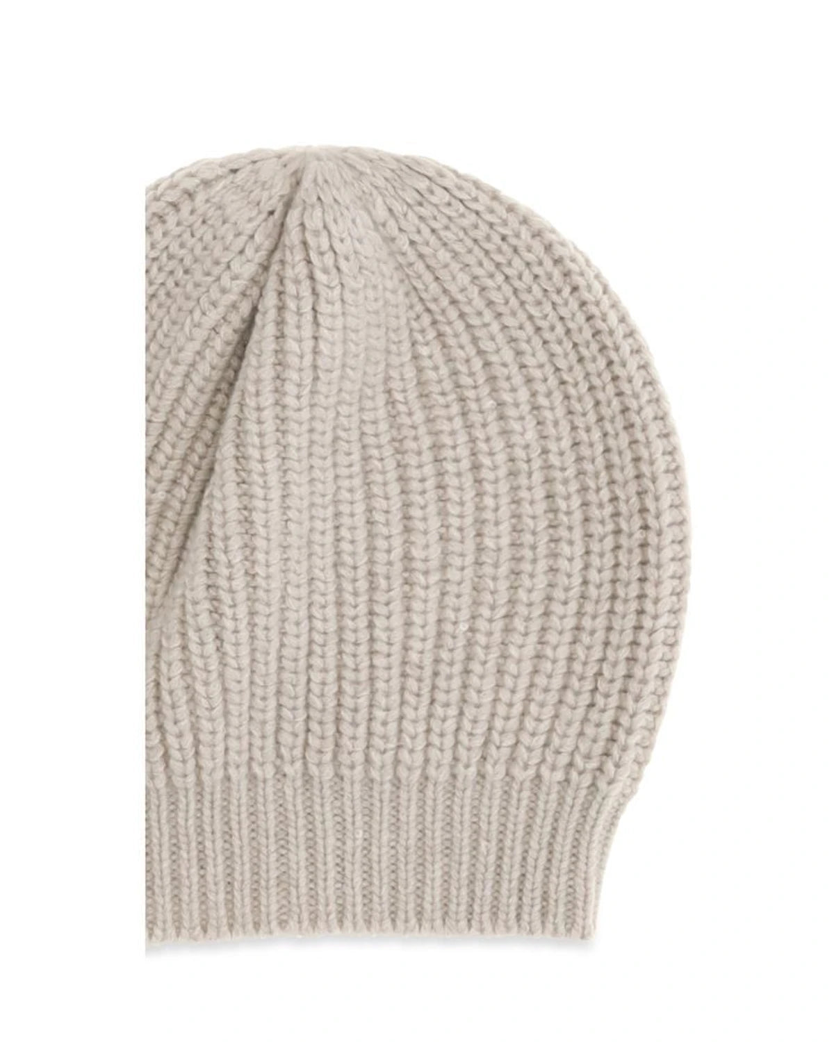 Brunello Cucinelli Beanie in beige, Silk — view 3