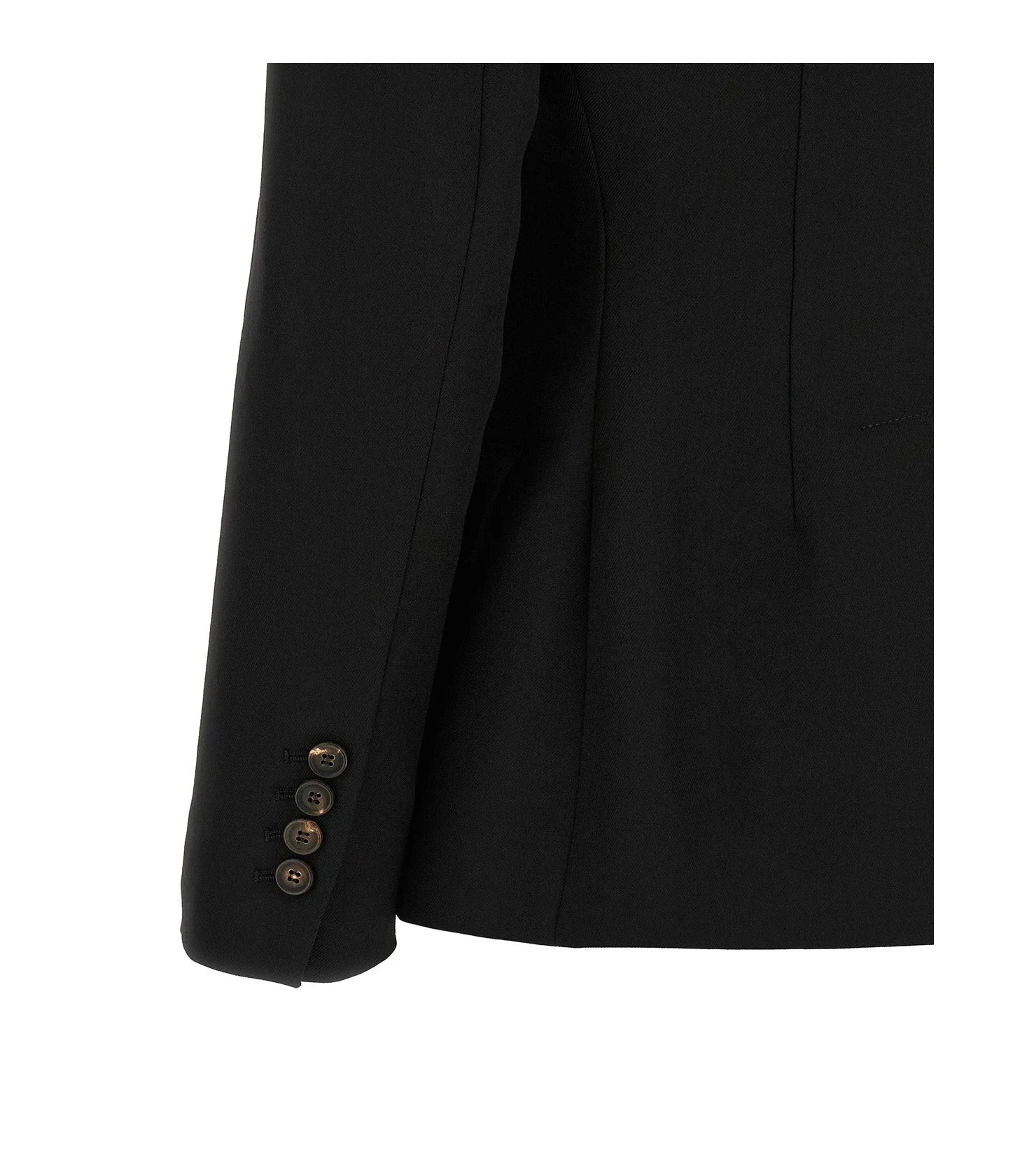 Brunello Cucinelli Blazer in black, Virgin Wool — view 4