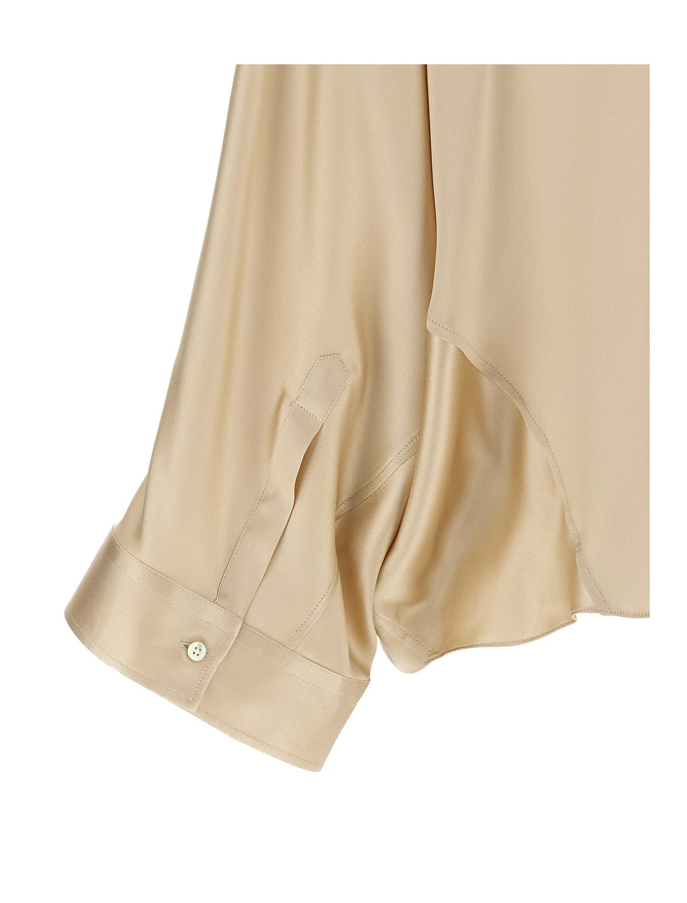 Brunello Cucinelli Blouse in beige, Silk — view 4
