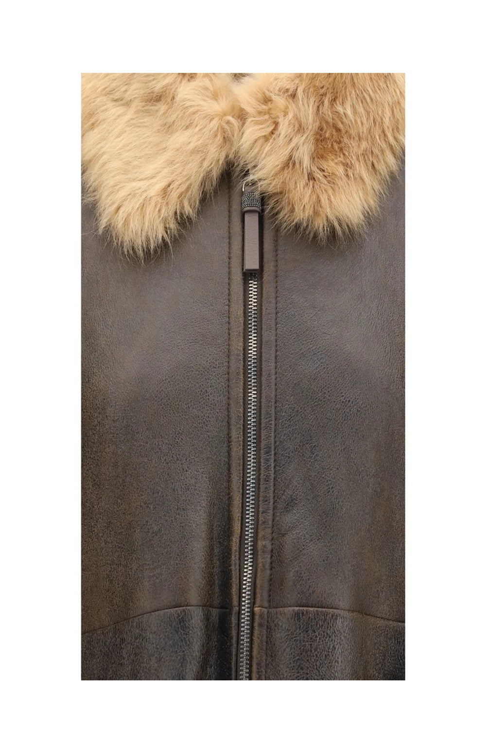 Brunello Cucinelli Bomber Jacket in brown — view 3