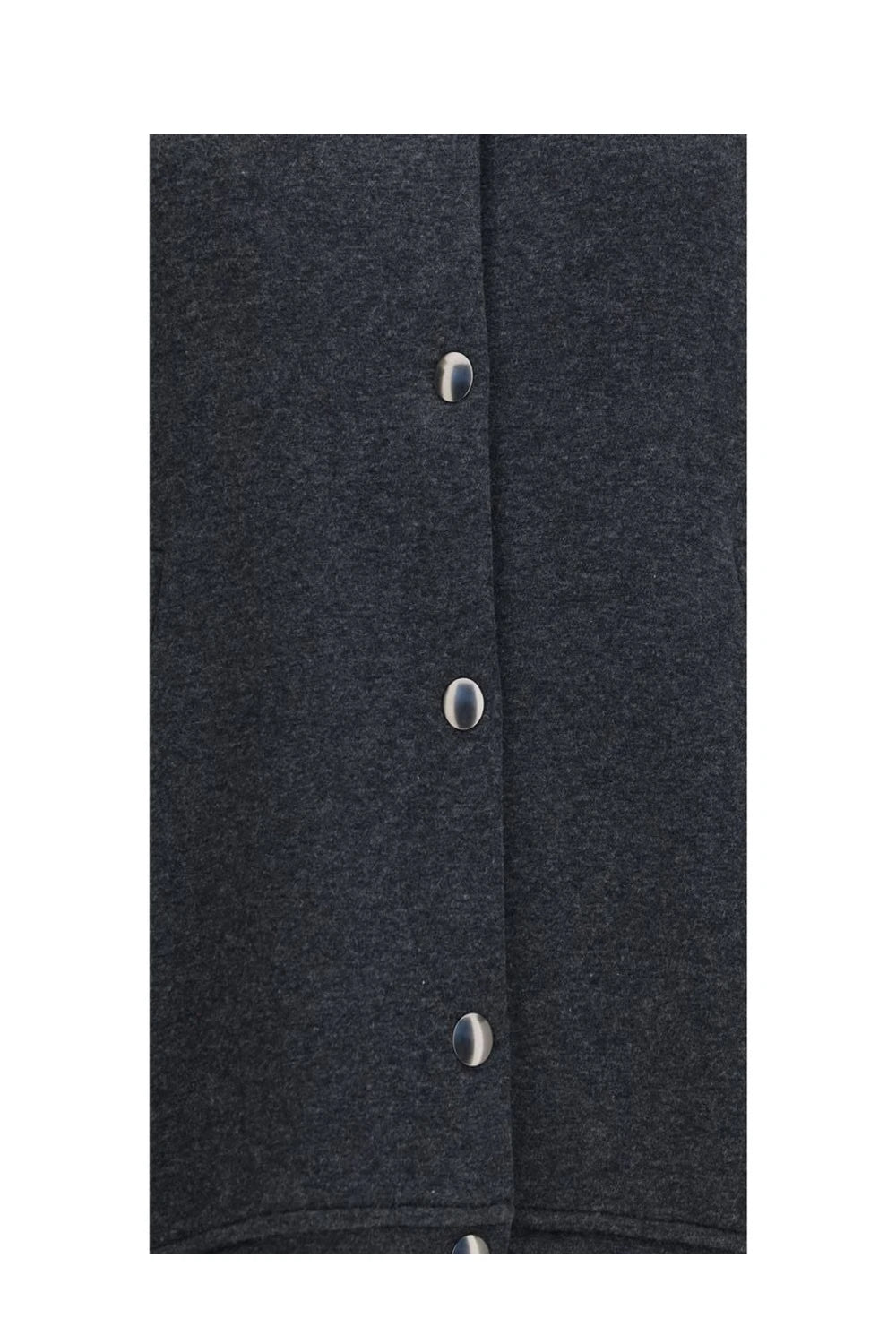 Brunello Cucinelli Bomber Jacket in gray, Cotton — view 3
