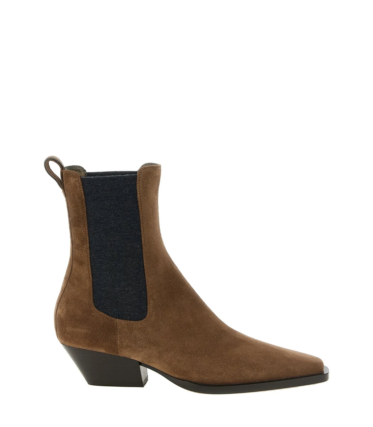 Brunello Cucinelli Chelsea Boots in brown
