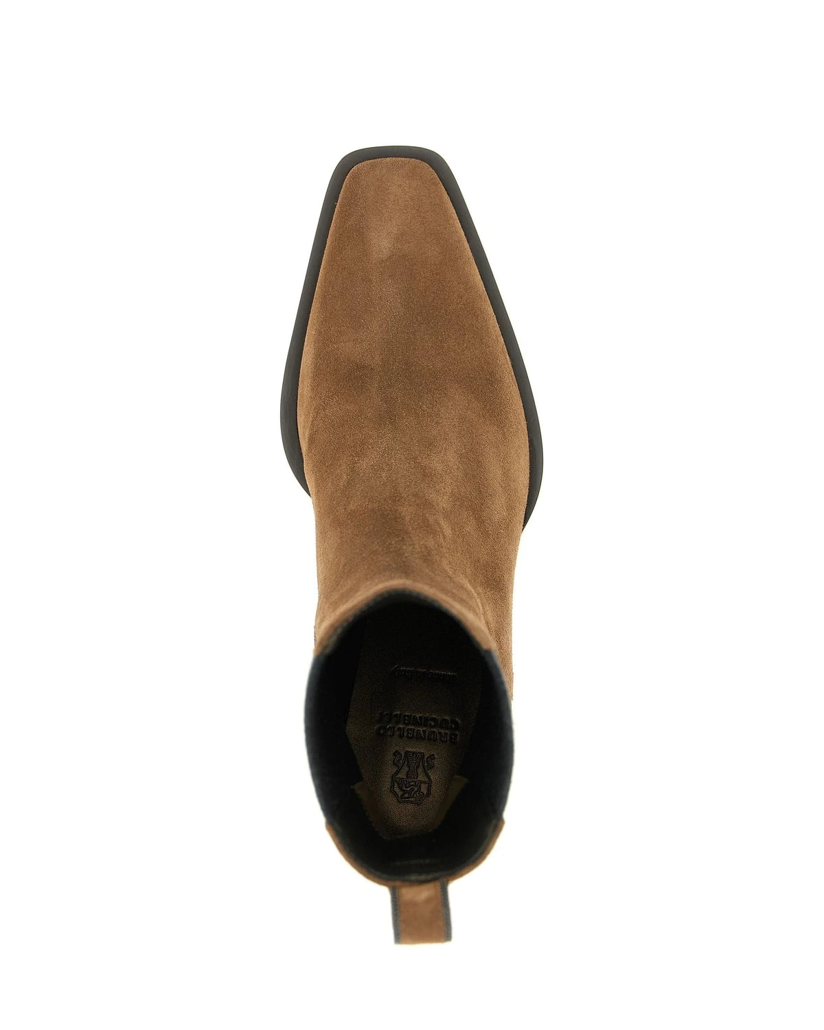 Brunello Cucinelli Chelsea Boots in brown — view 4