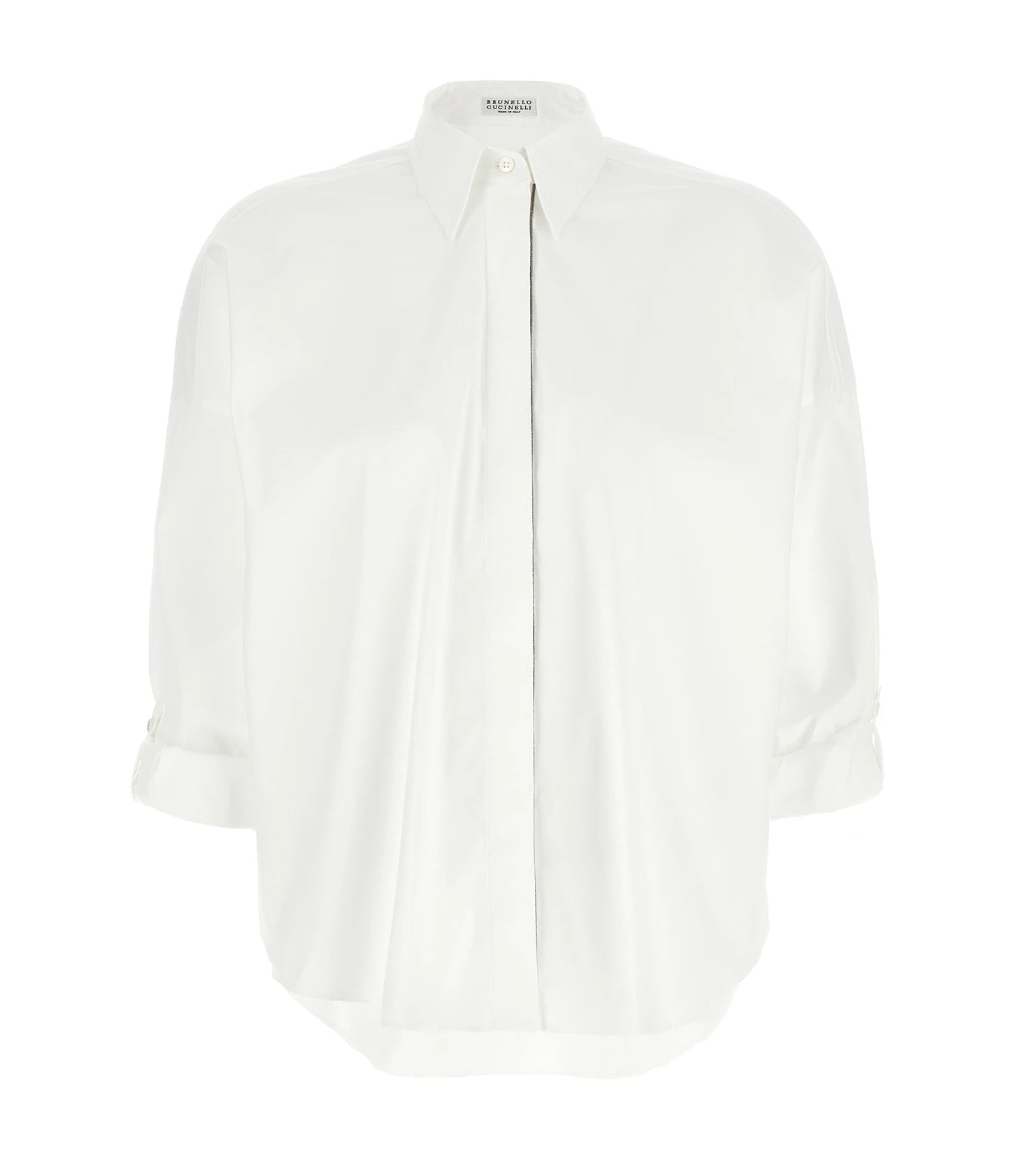 Brunello Cucinelli Dress Shirt in white, Cotton