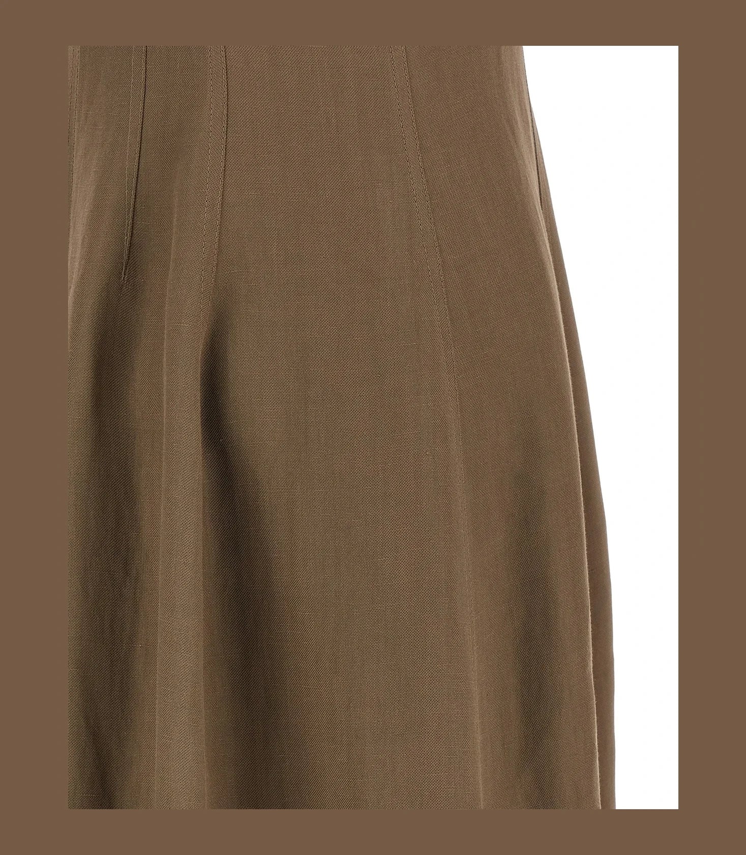 Brunello Cucinelli Dresse in brown, Viscose — view 4