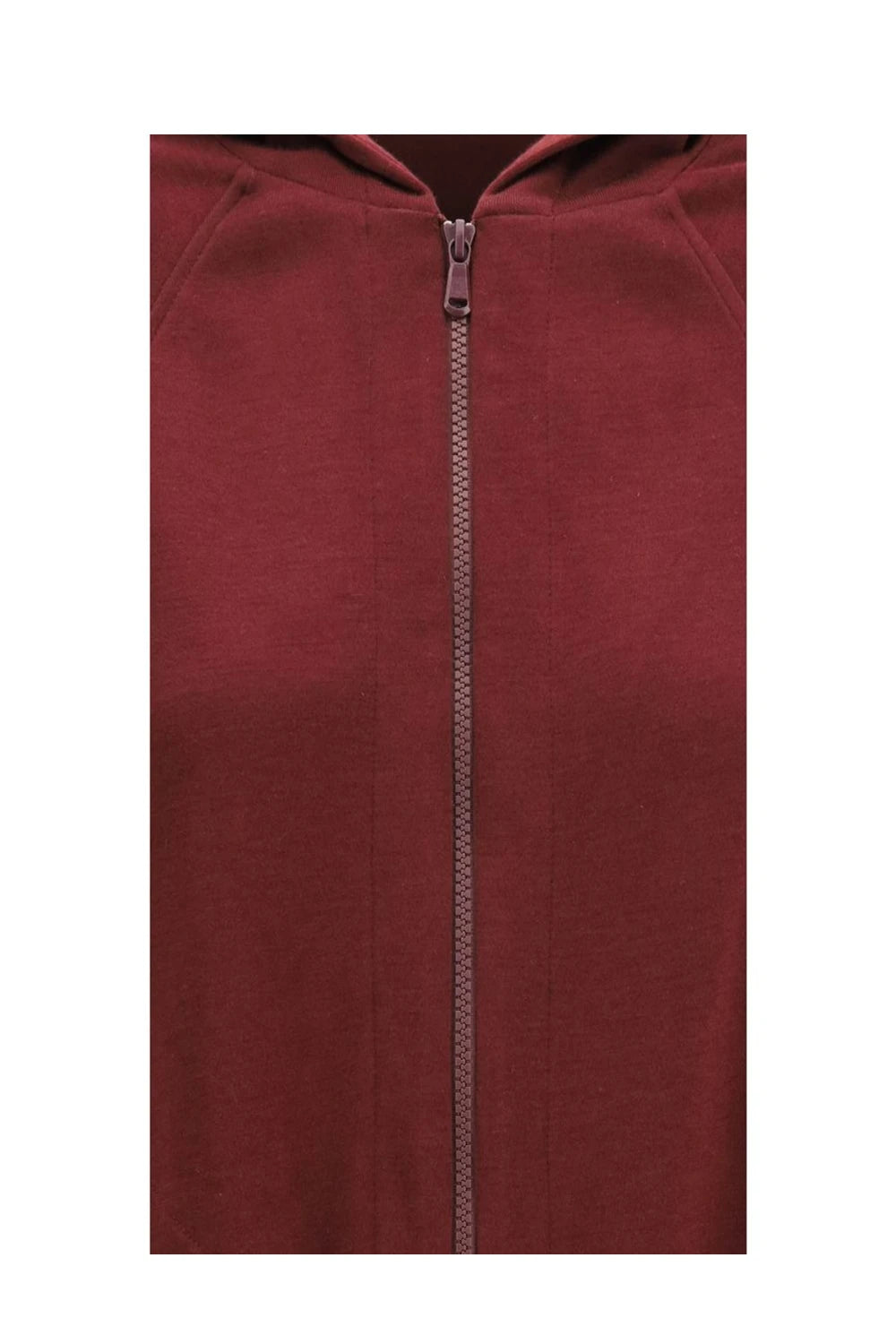 Brunello Cucinelli Hoodie in red, Cotton — view 3