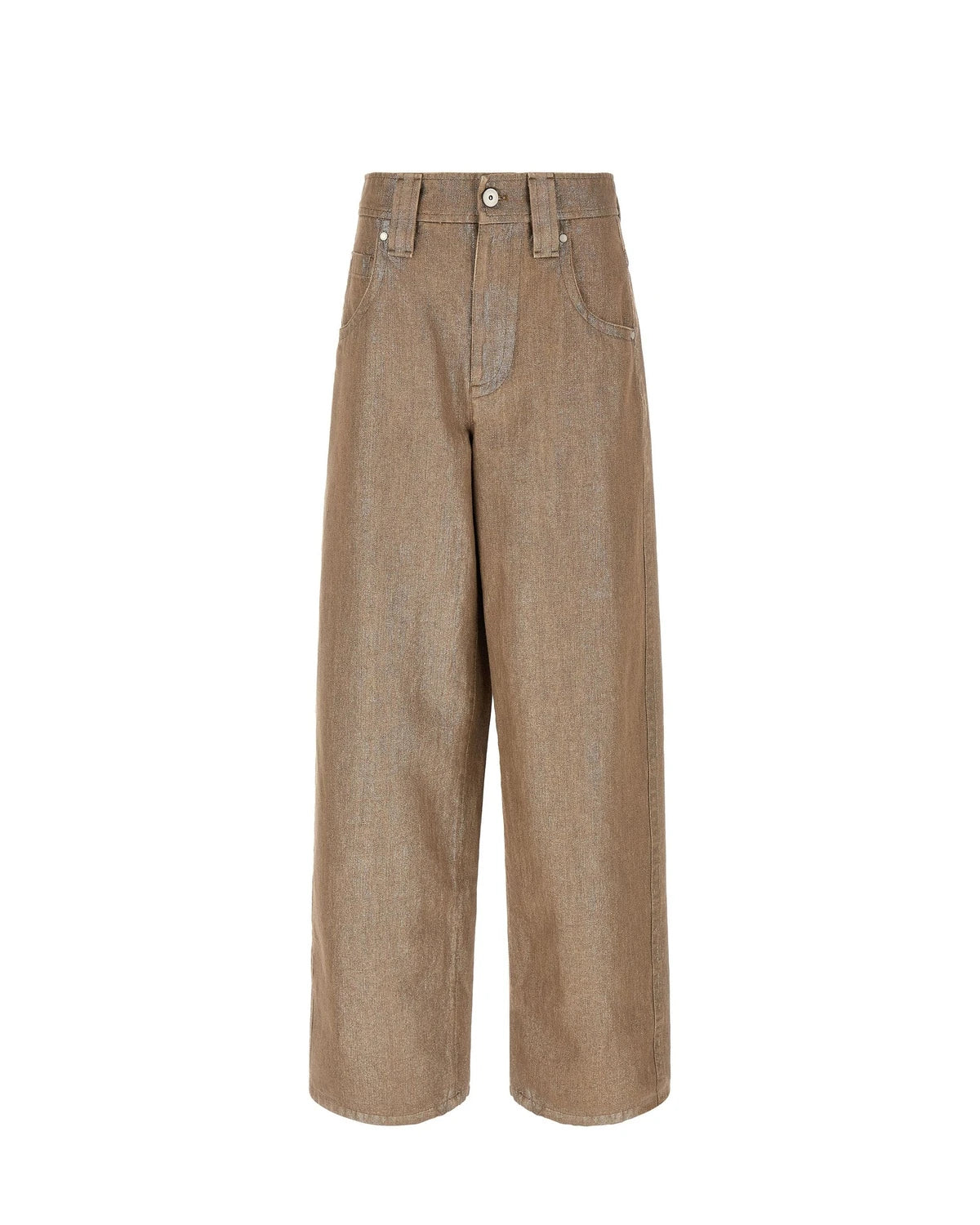 Brunello Cucinelli Jean in beige, Cotton
