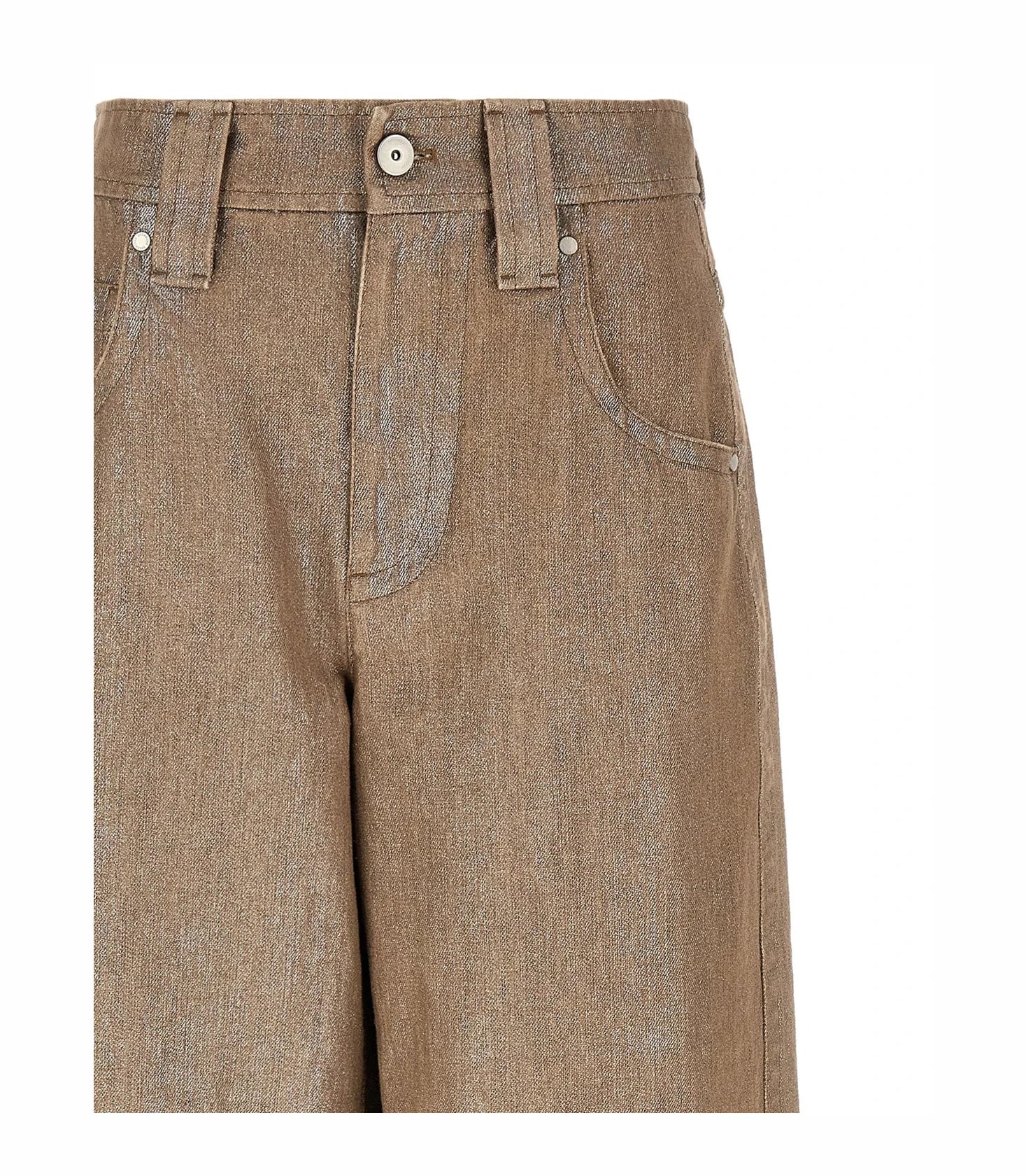 Brunello Cucinelli Jean in beige, Cotton β view 3
