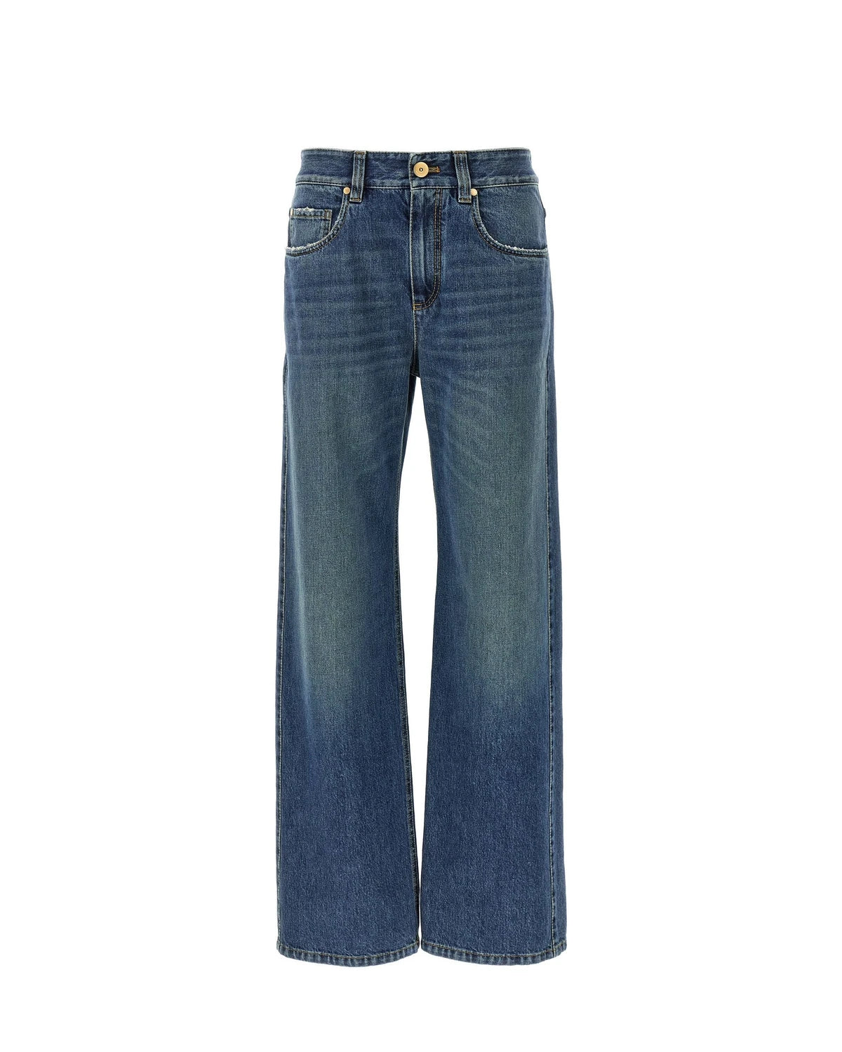 Brunello Cucinelli Jean in blue, Cotton