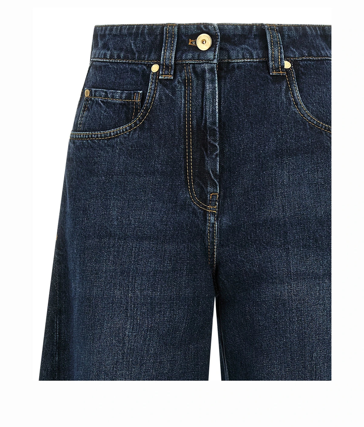 Brunello Cucinelli Jean in blue, Cotton — view 3