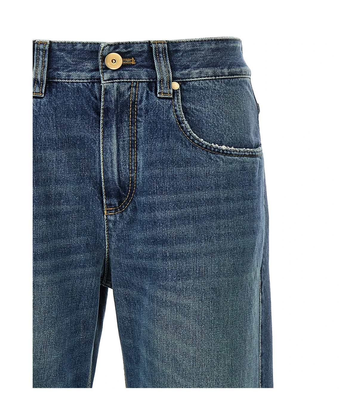 Brunello Cucinelli Jean in blue, Cotton — view 3