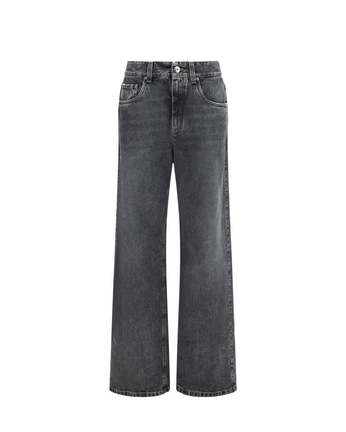 Brunello Cucinelli Jean in gray, Cotton