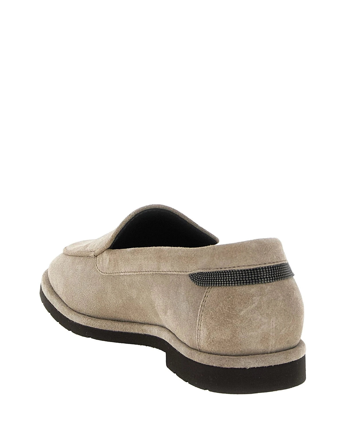 Brunello Cucinelli Loafers in beige, Calfskin Leather — view 3