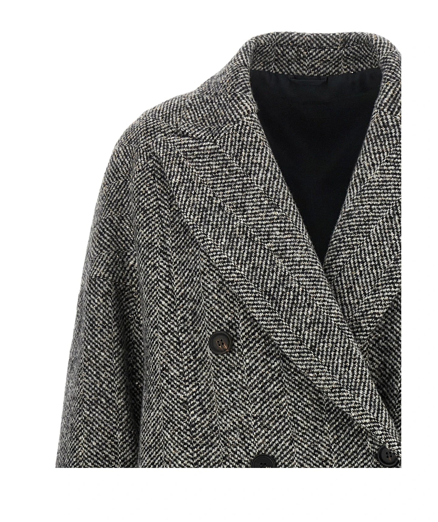 Brunello Cucinelli Overcoat in gray — view 3