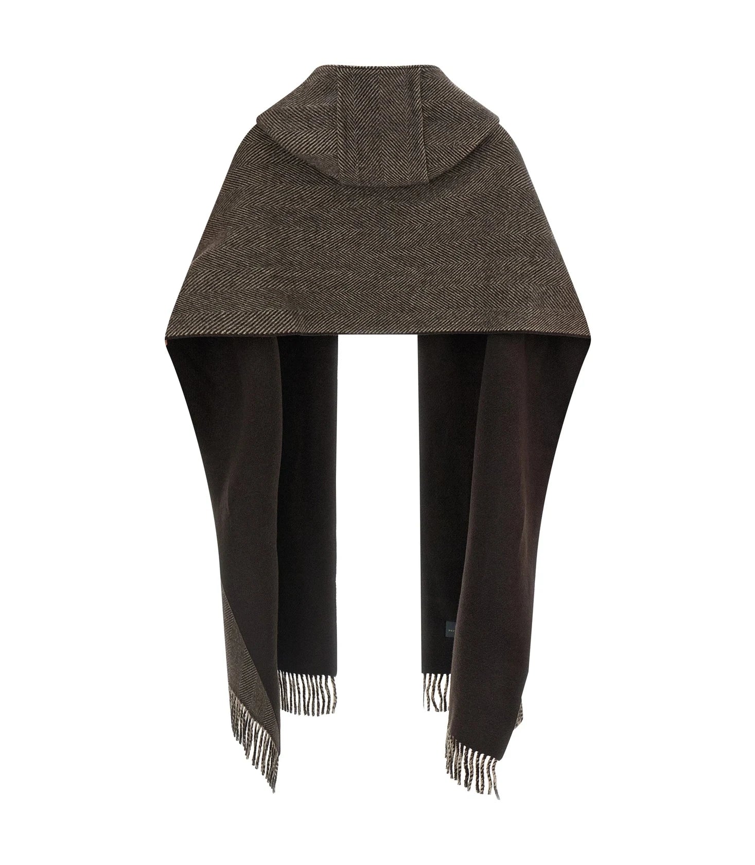 Brunello Cucinelli Scarves & Shawl in brown, Cashmere — view 3