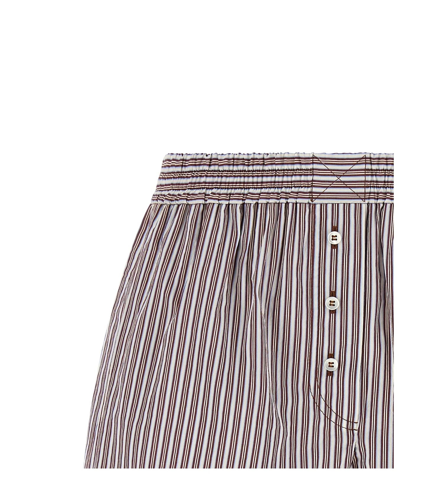 Brunello Cucinelli Short in red, Cotton — view 3