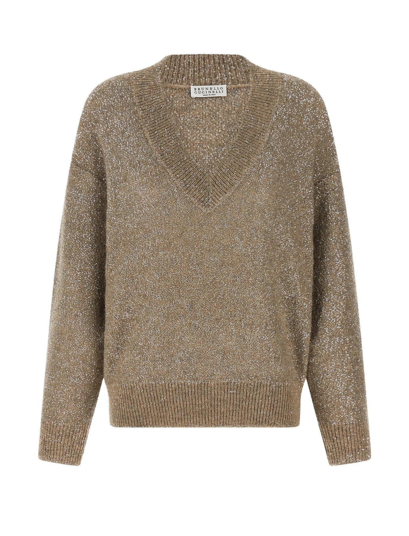 Brunello Cucinelli Sweater in beige, Polyamide
