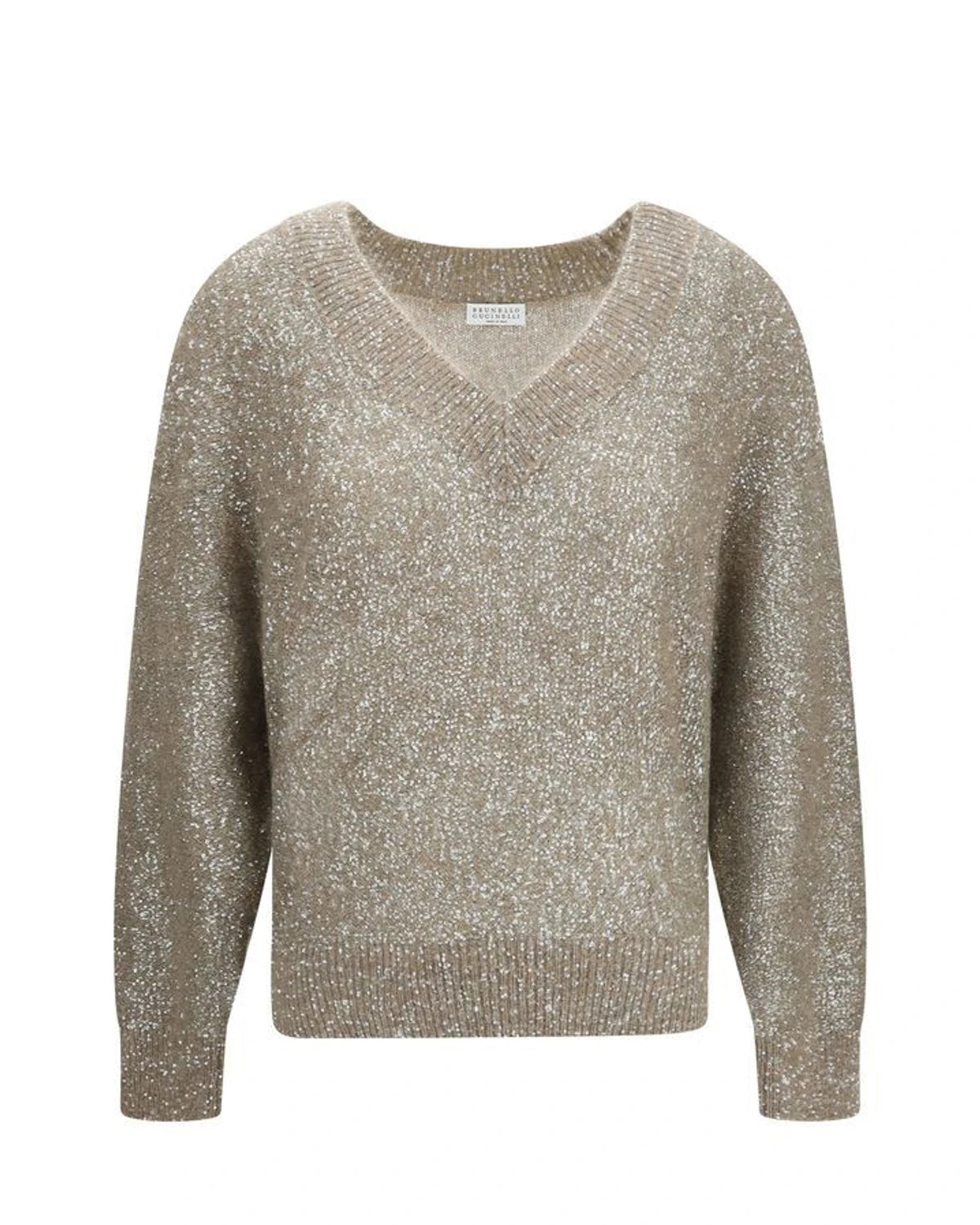 Brunello Cucinelli Sweater in beige, Polyamide