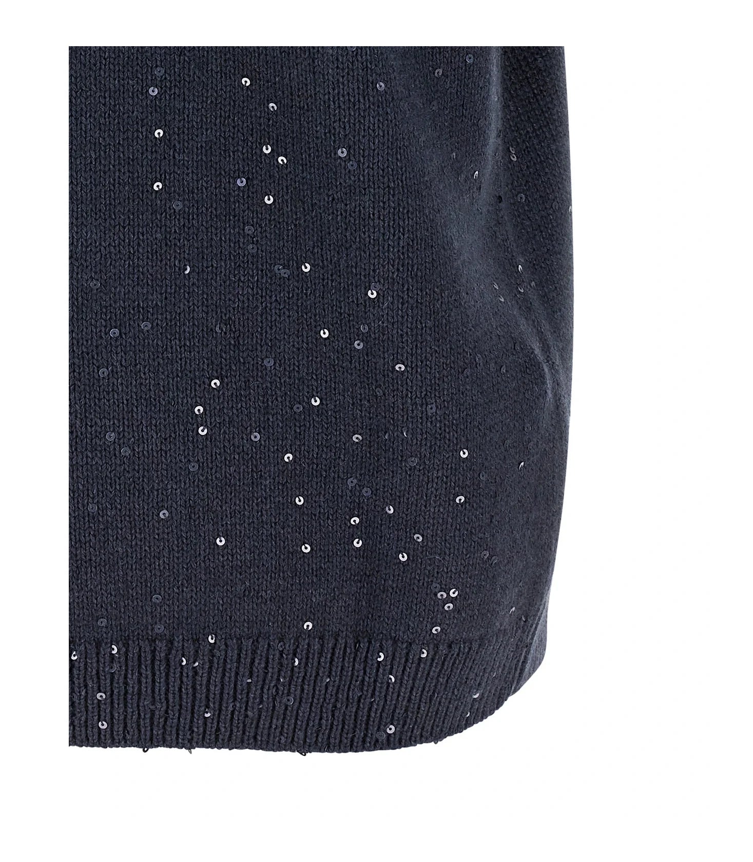 Brunello Cucinelli Sweater in blue, Cashmere — view 4