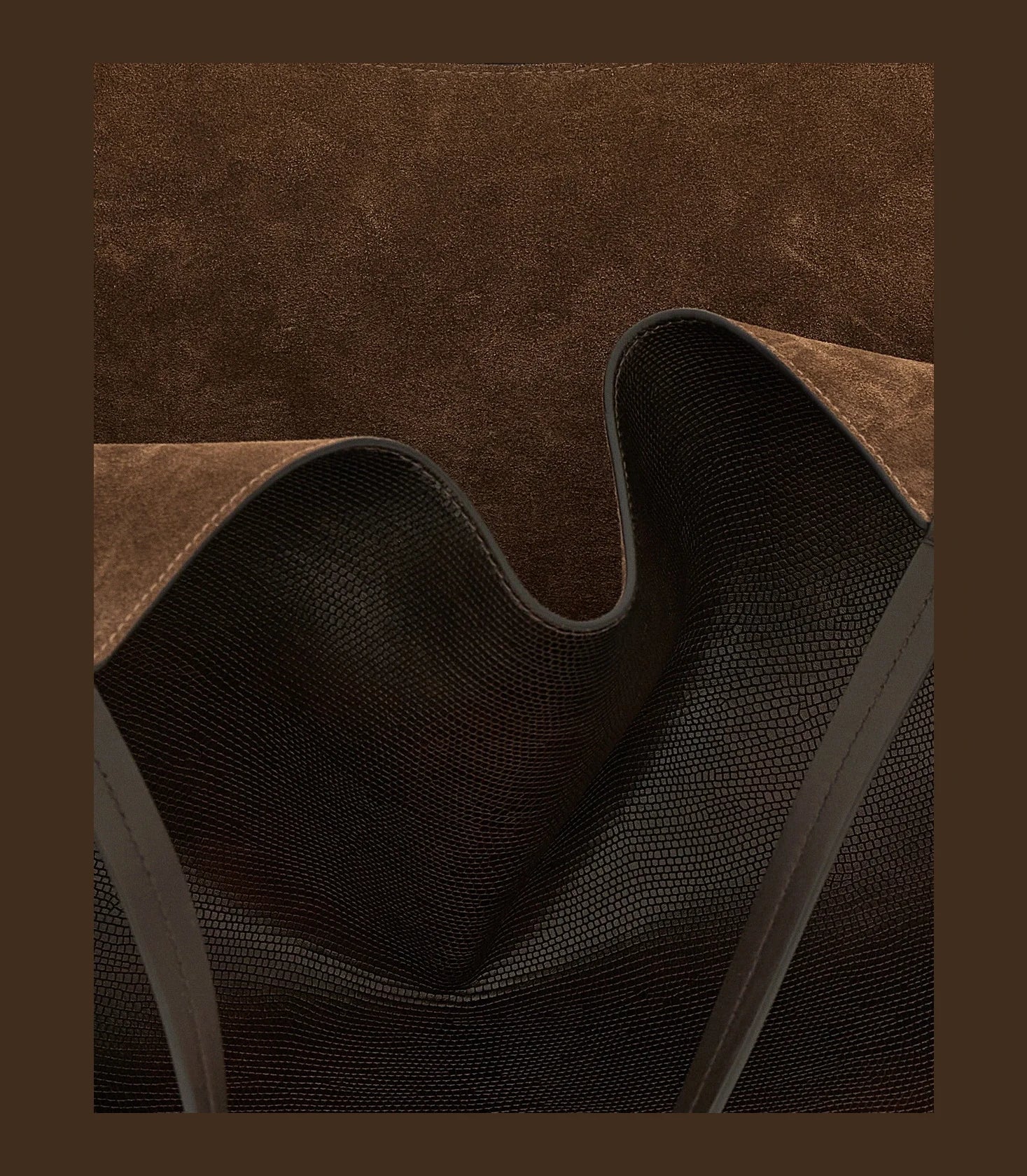 Brunello Cucinelli Tote Bag in brown, Calfskin Leather — view 4