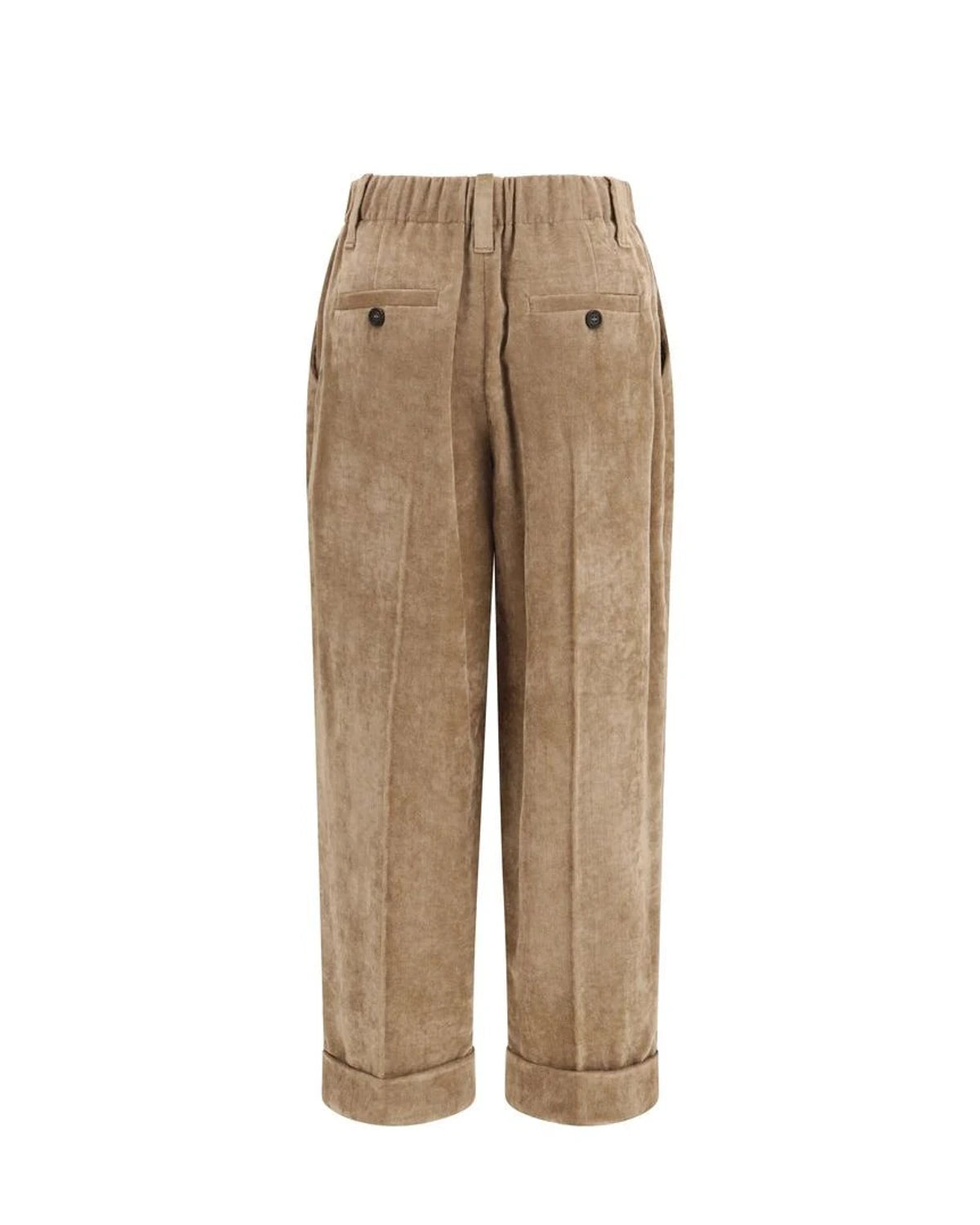 Brunello Cucinelli Trouser in brown, Viscose — view 2