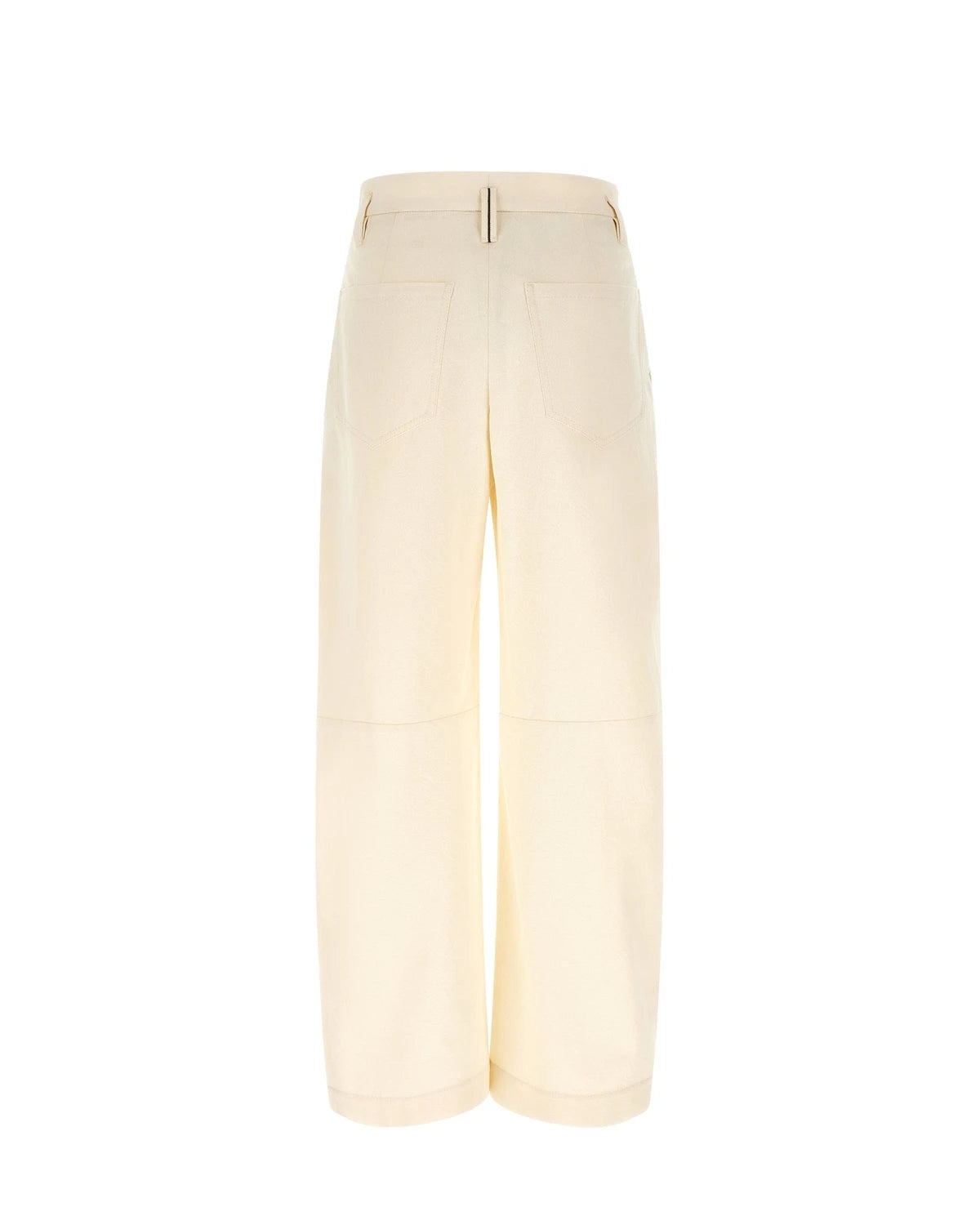 Brunello Cucinelli Trouser in white, Cotton — view 2