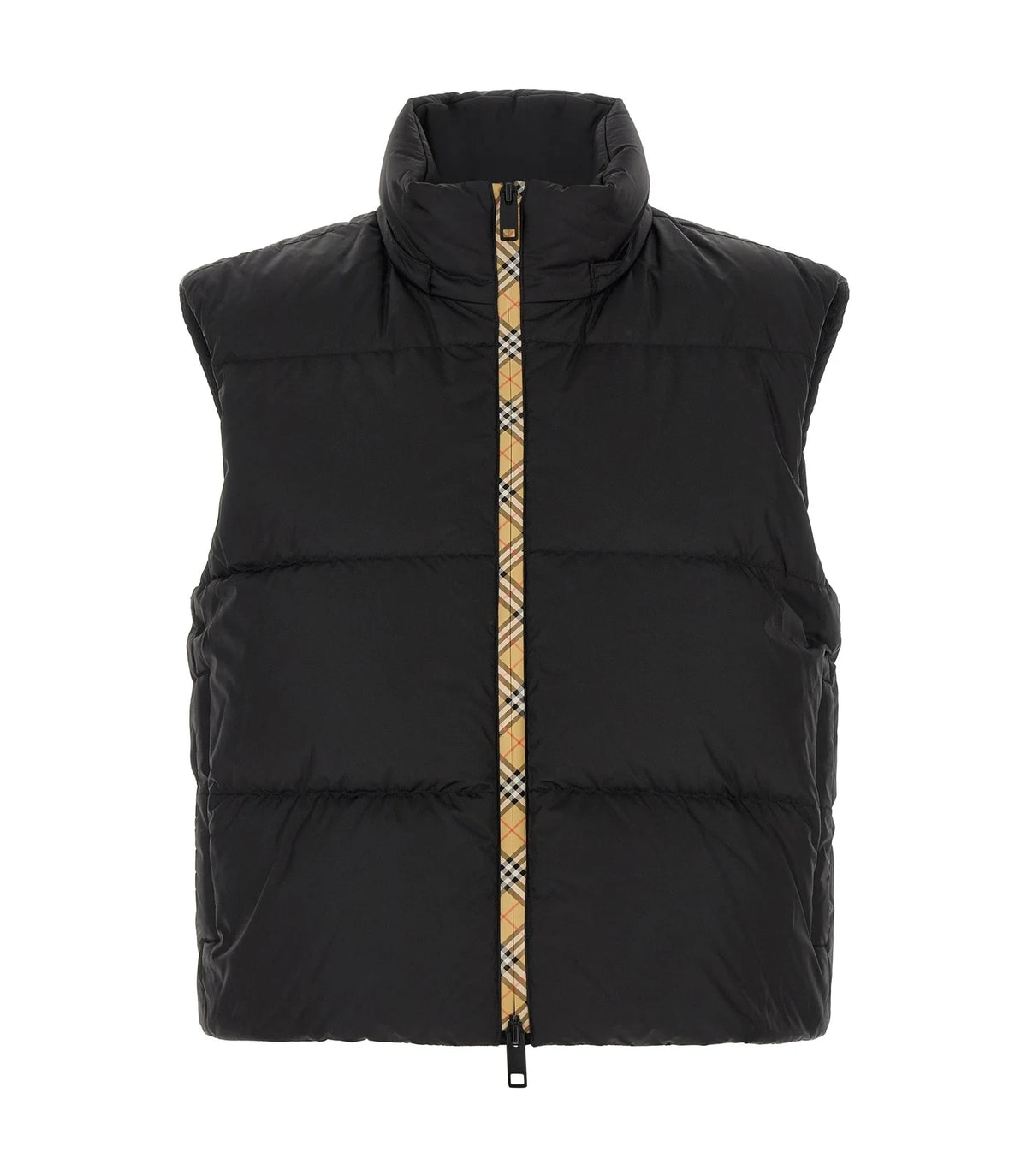 Burberry Puffer Jacket in black, Polyamide — view 2