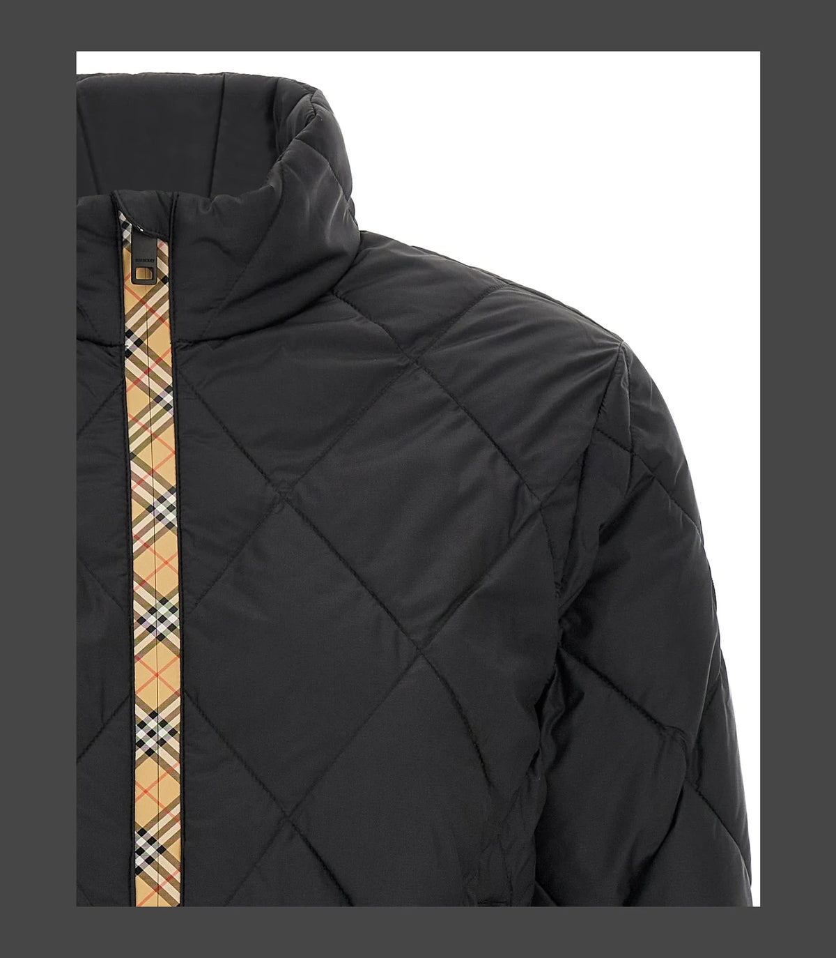 Burberry Puffer Jacket in black, Polyamide — view 3