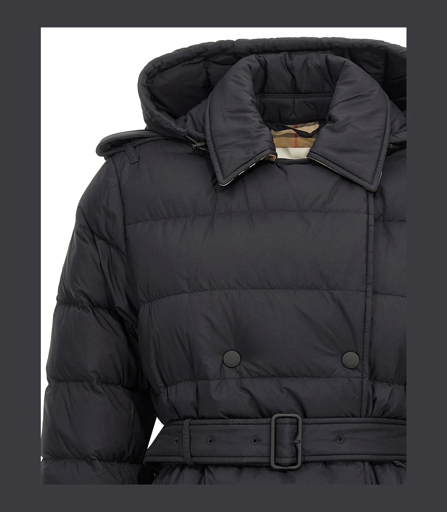 Burberry Puffer Jacket in black, Polyamide — view 4