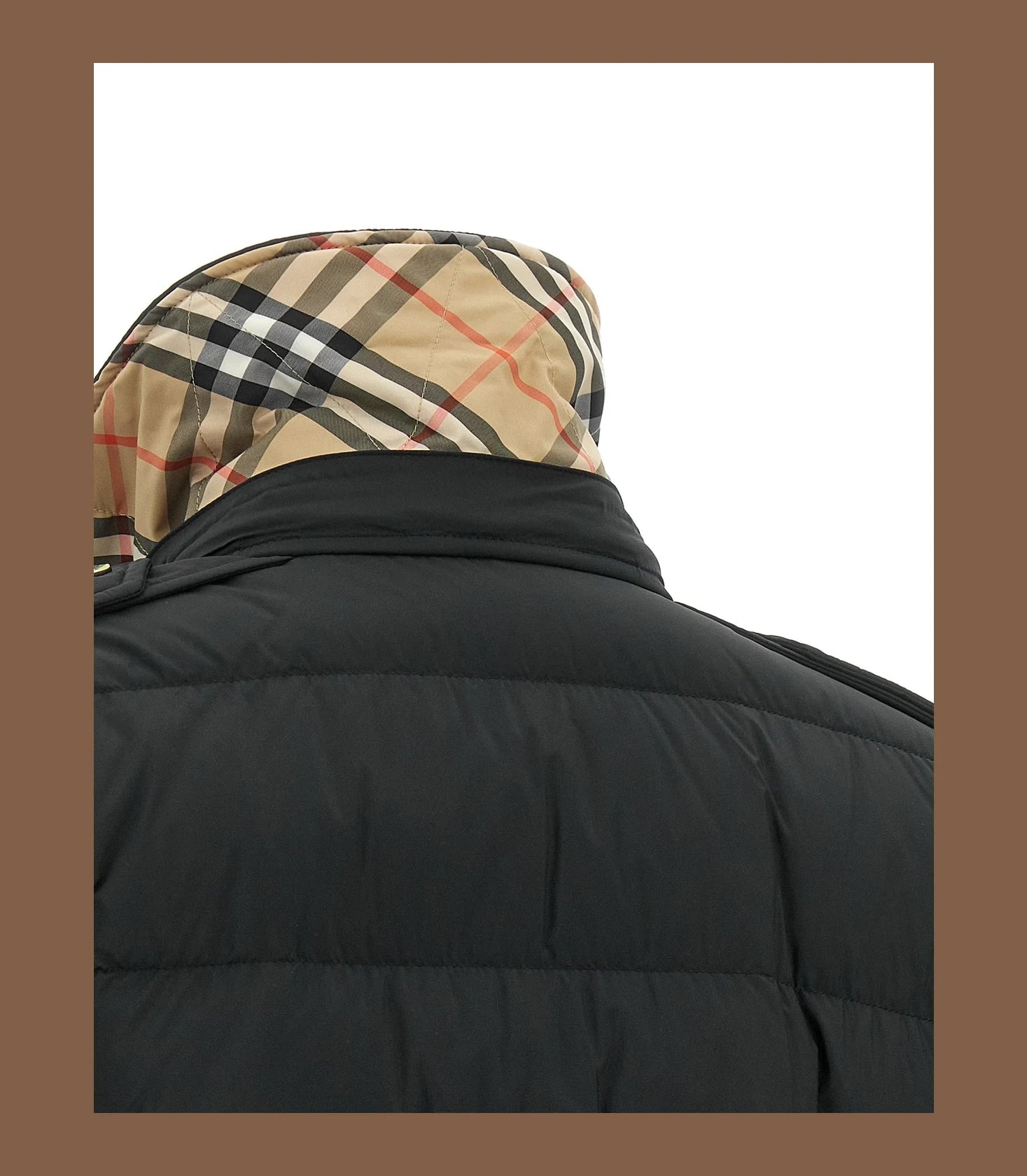 Burberry Puffer Jacket in black, Polyamide — view 6