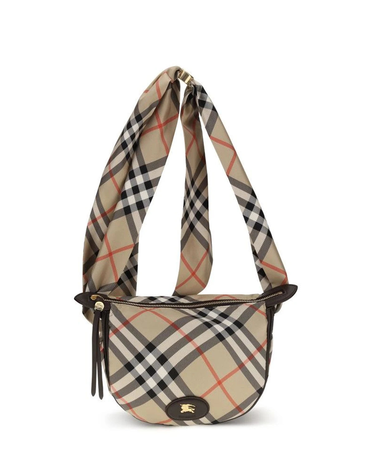 Burberry Shoulder Bag in beige, Silk