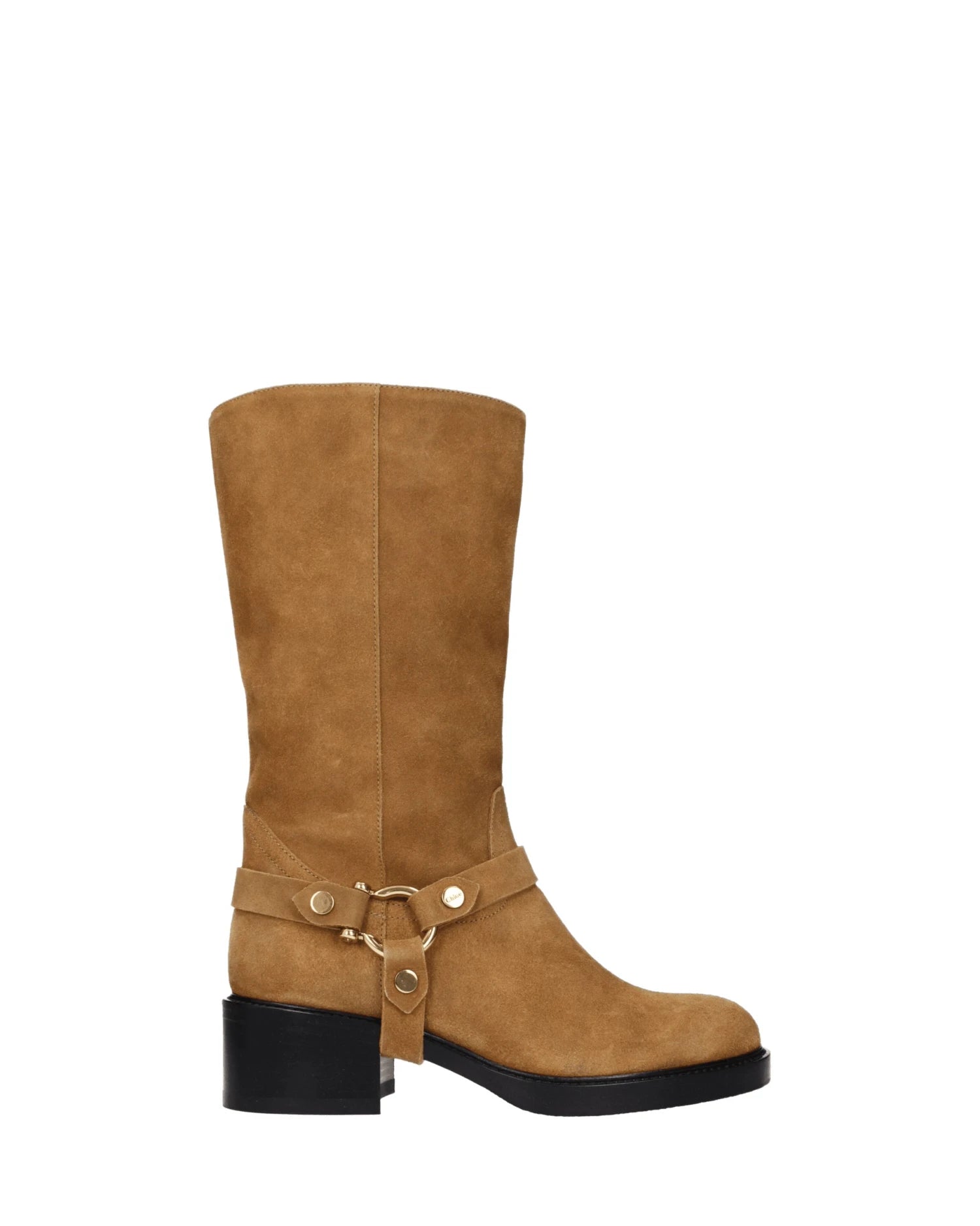 Chloé Brown Leather Ankle Boots Glam Steals