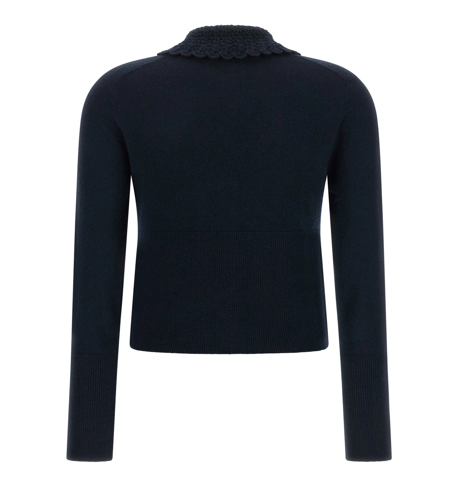 Chloé Cardigan in blue, Wool — view 2