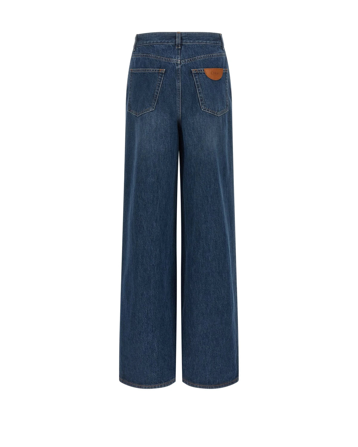 Chloé Jean in blue, Cotton — view 2