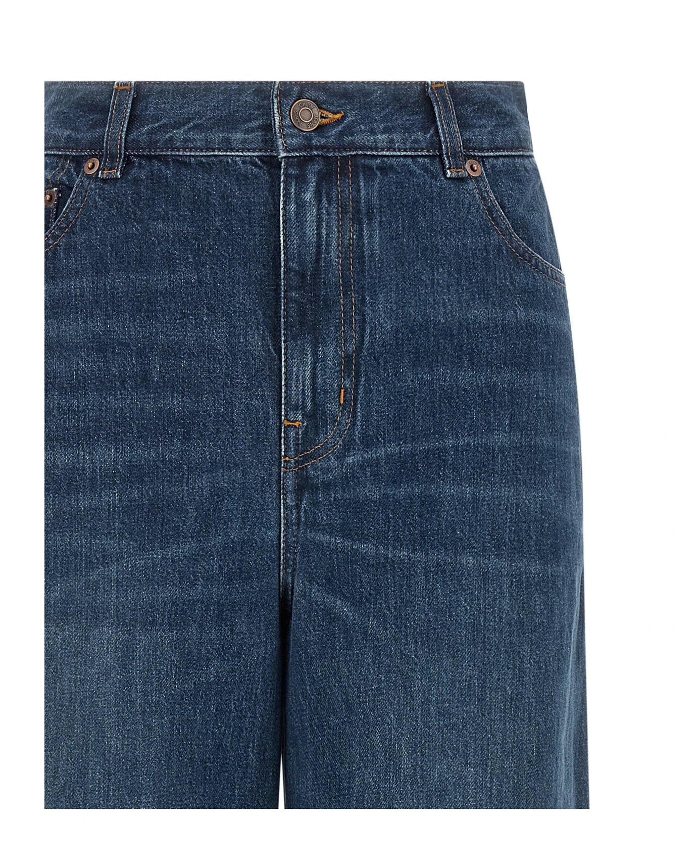 Chloé Jean in blue, Cotton — view 3