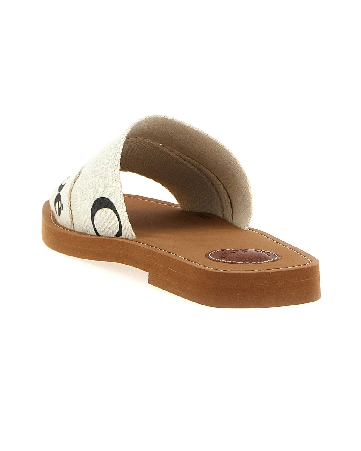 Chloé Sandals in white, Linen — view 3