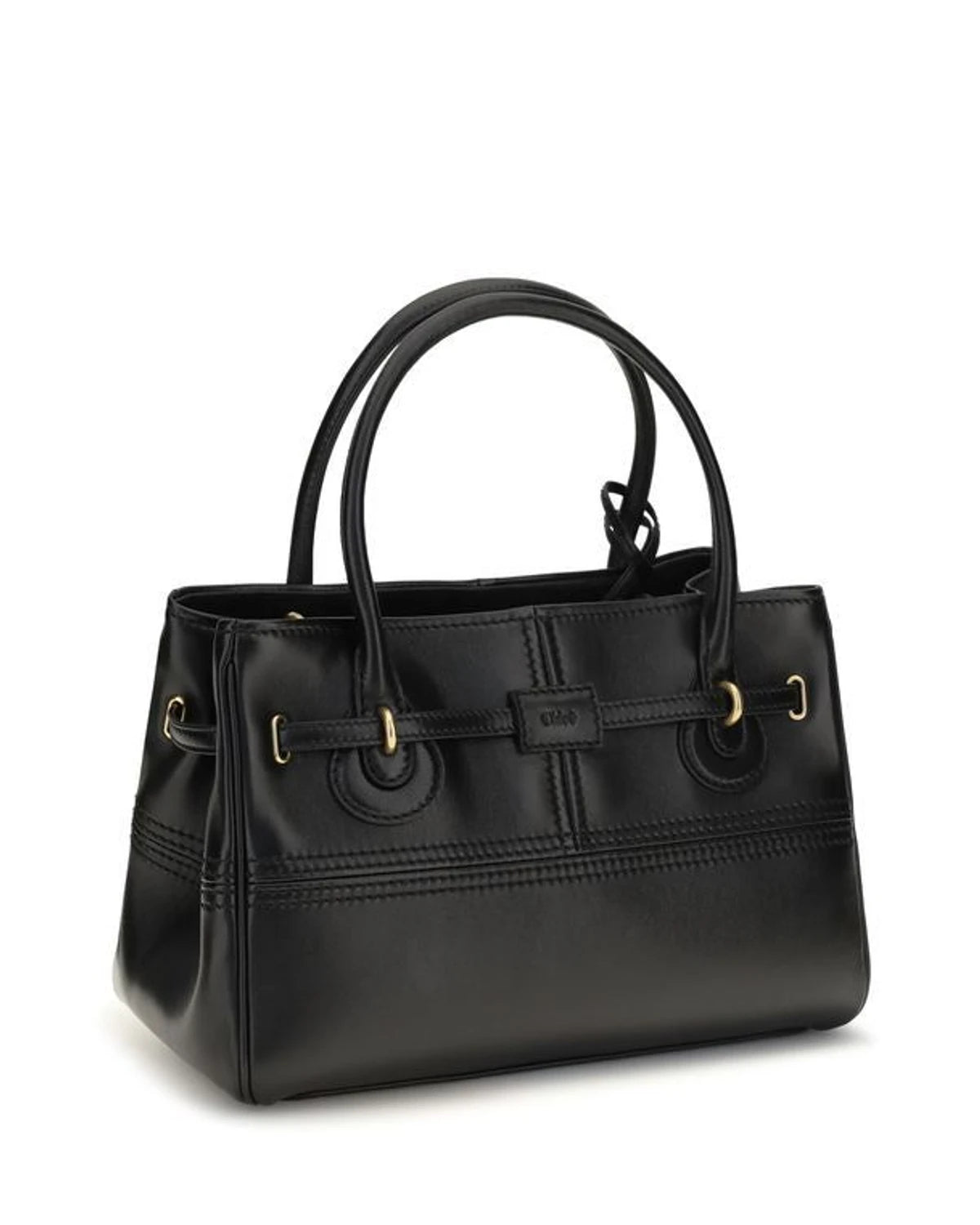 Chloé Satchel Bag in black, Buffalo — view 3