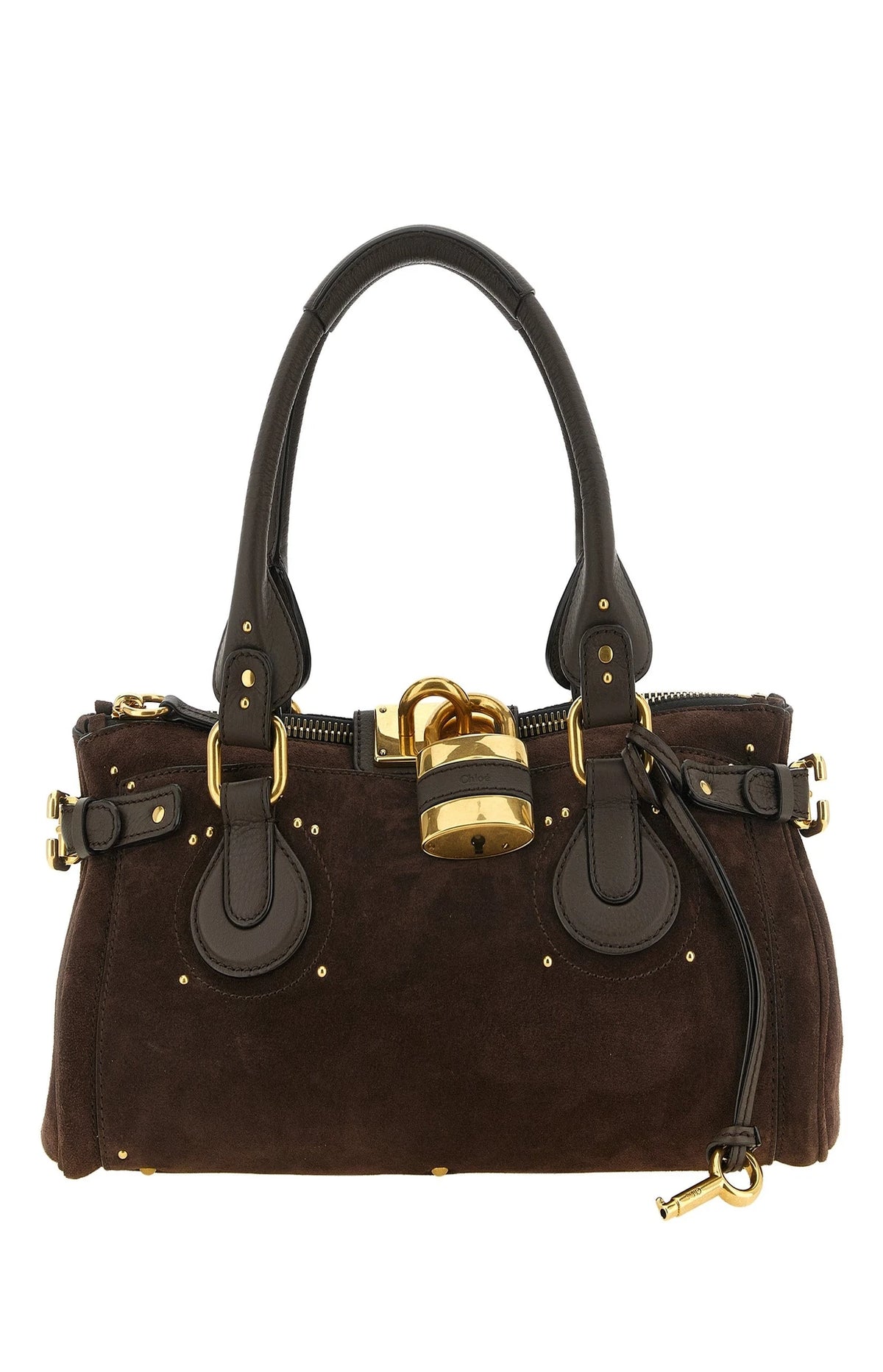 Chloé Shoulder Bag in brown, Calfskin Leather