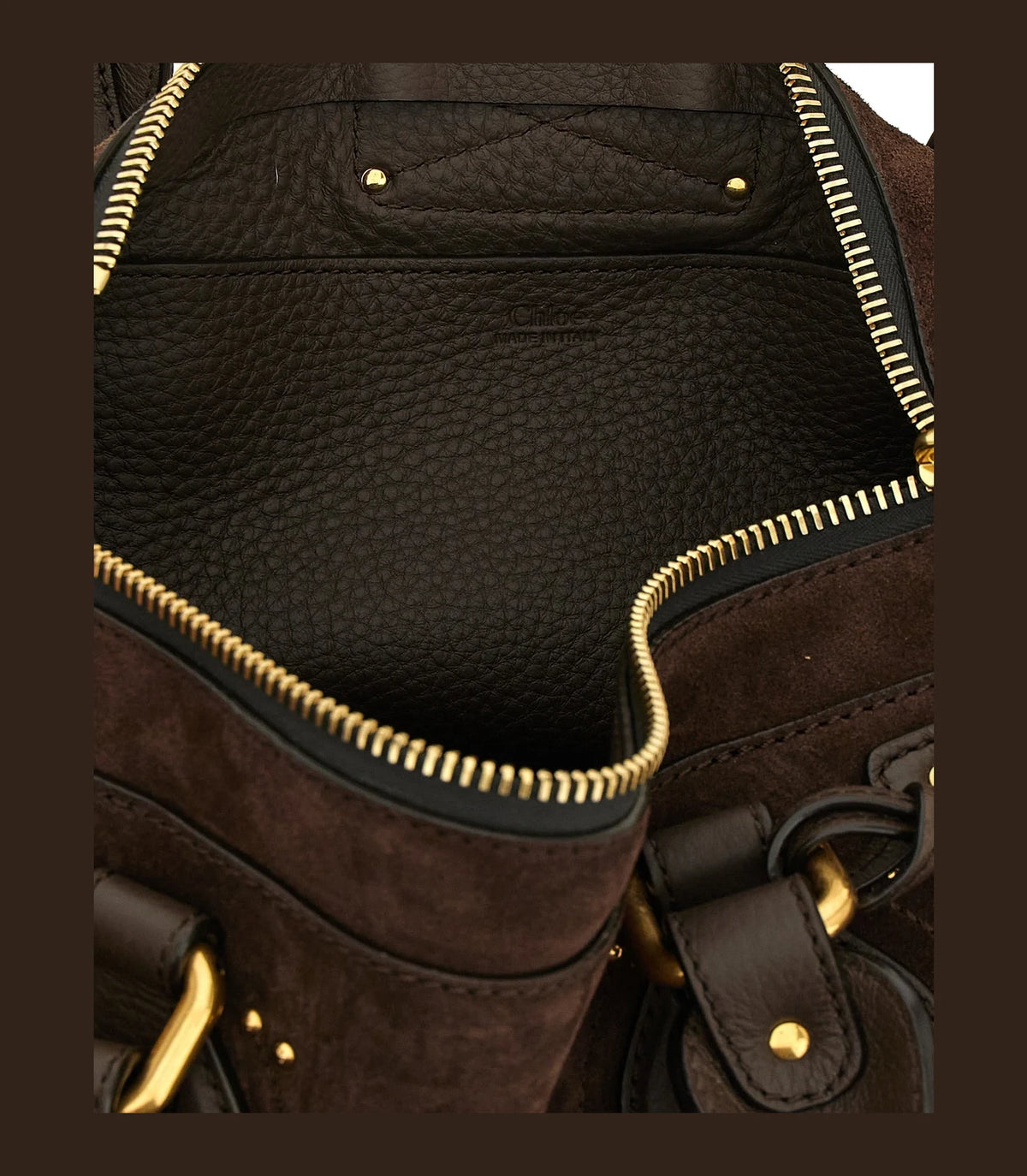 Chloé Shoulder Bag in brown, Calfskin Leather — view 4