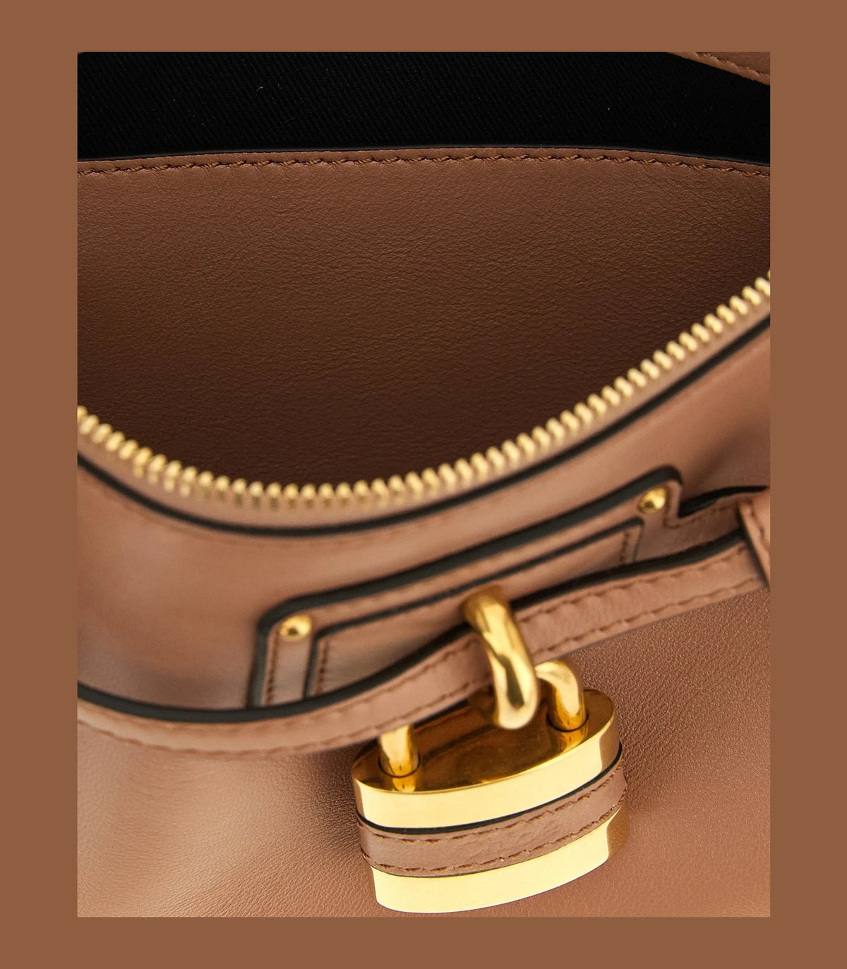 Chloé Shoulder Bag in pink, Lamb Leather — view 4