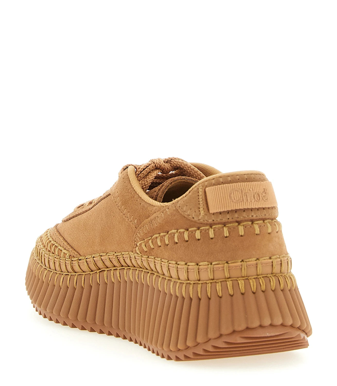 Chloé Sneakers in beige, Polyester — view 3