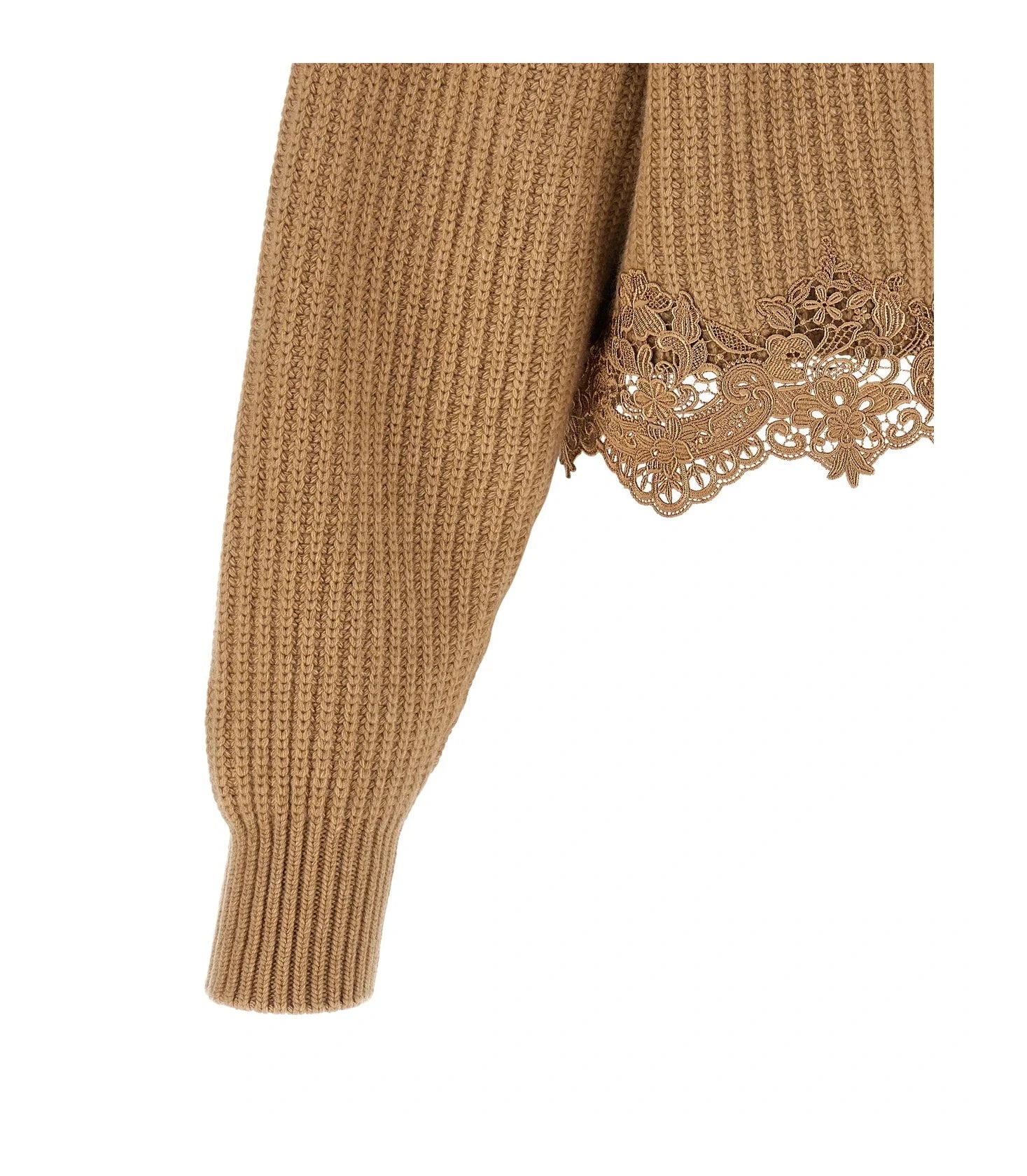 Chloé Sweater in beige, Wool — view 4