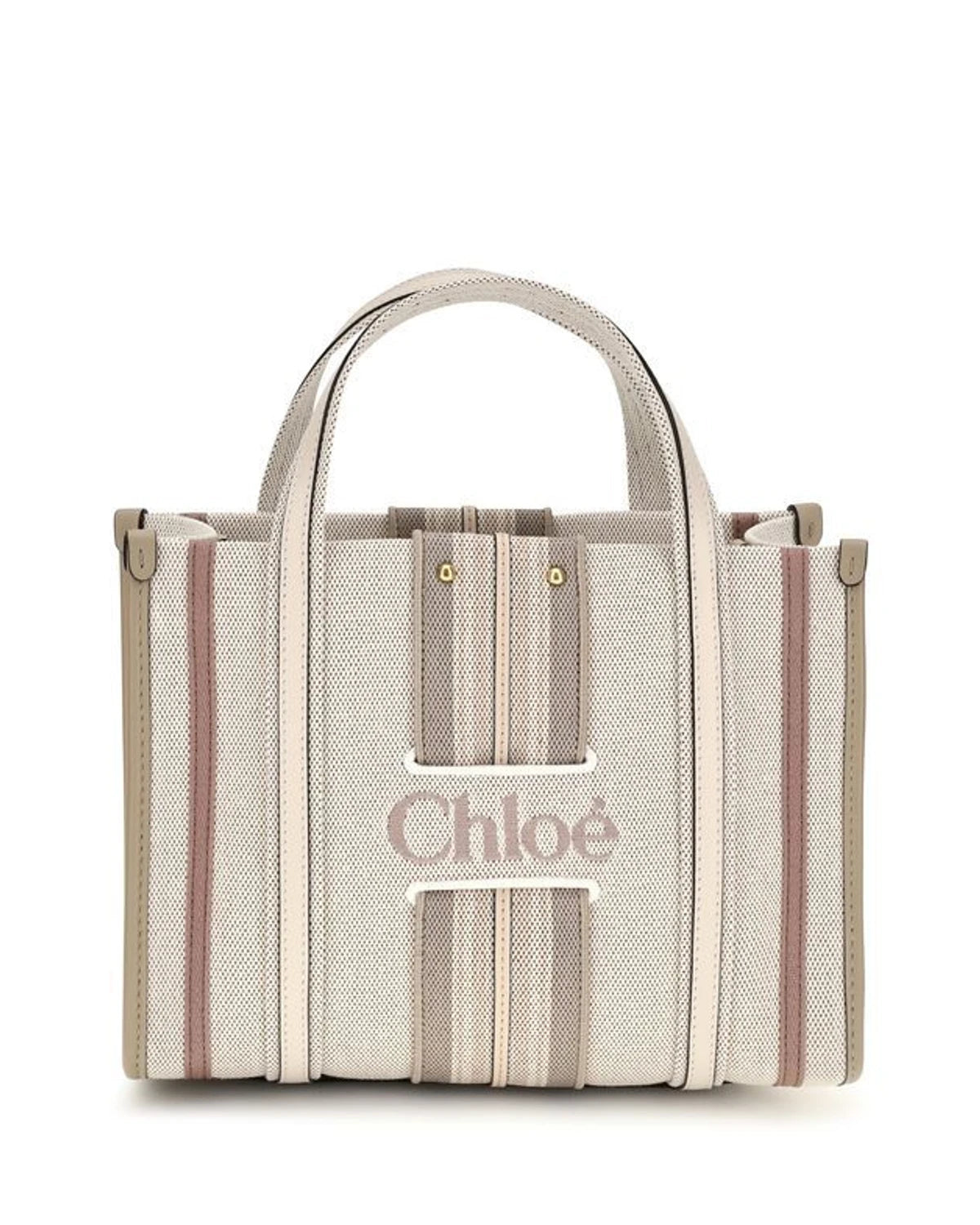 Chloé Tote Bag in beige, Cotton